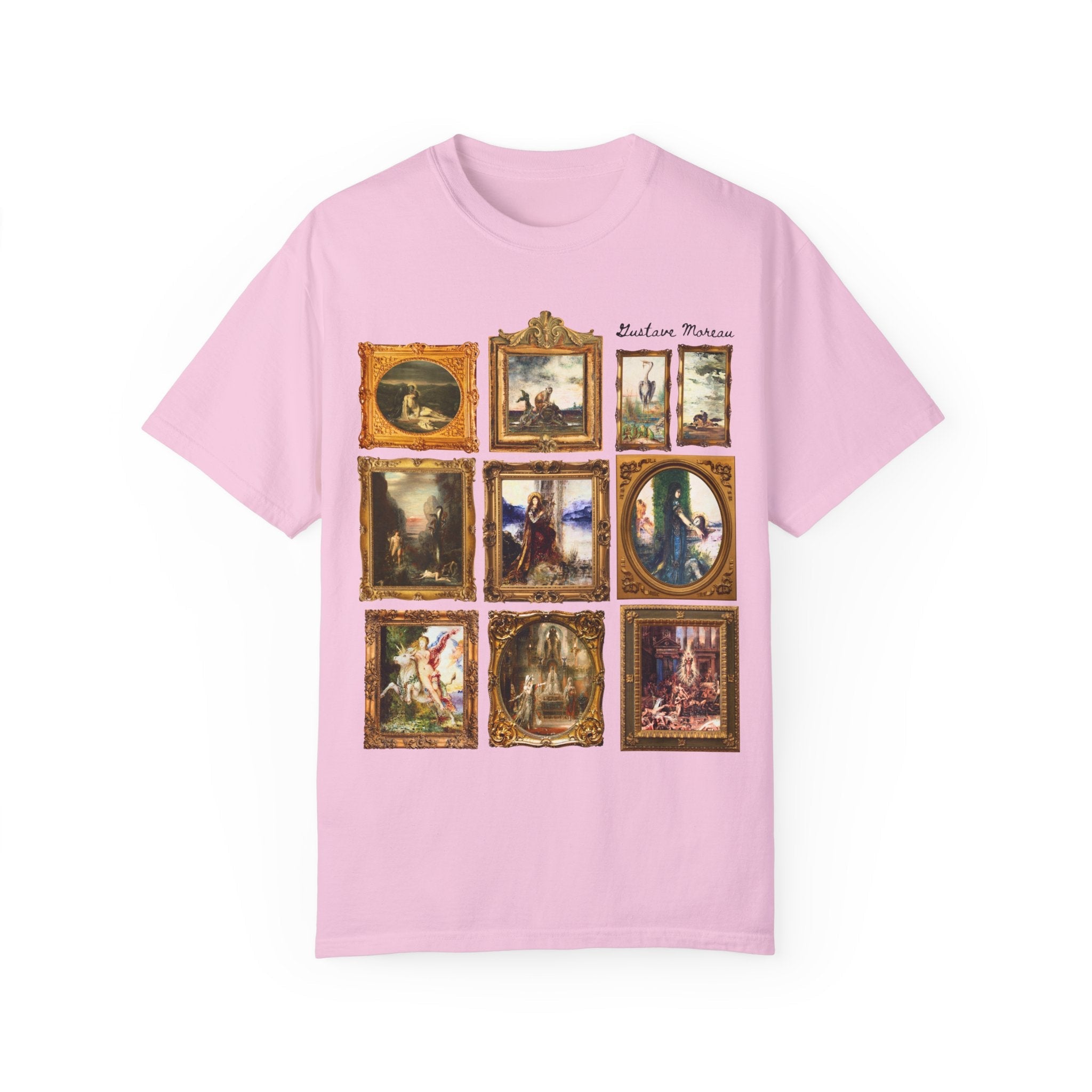 Gustave Moreau Art History Tee Shirt: Famous Paintings, 19th Century French Art History, Humanities Professor, Symbolism Gothic Art Movement - Opal and June