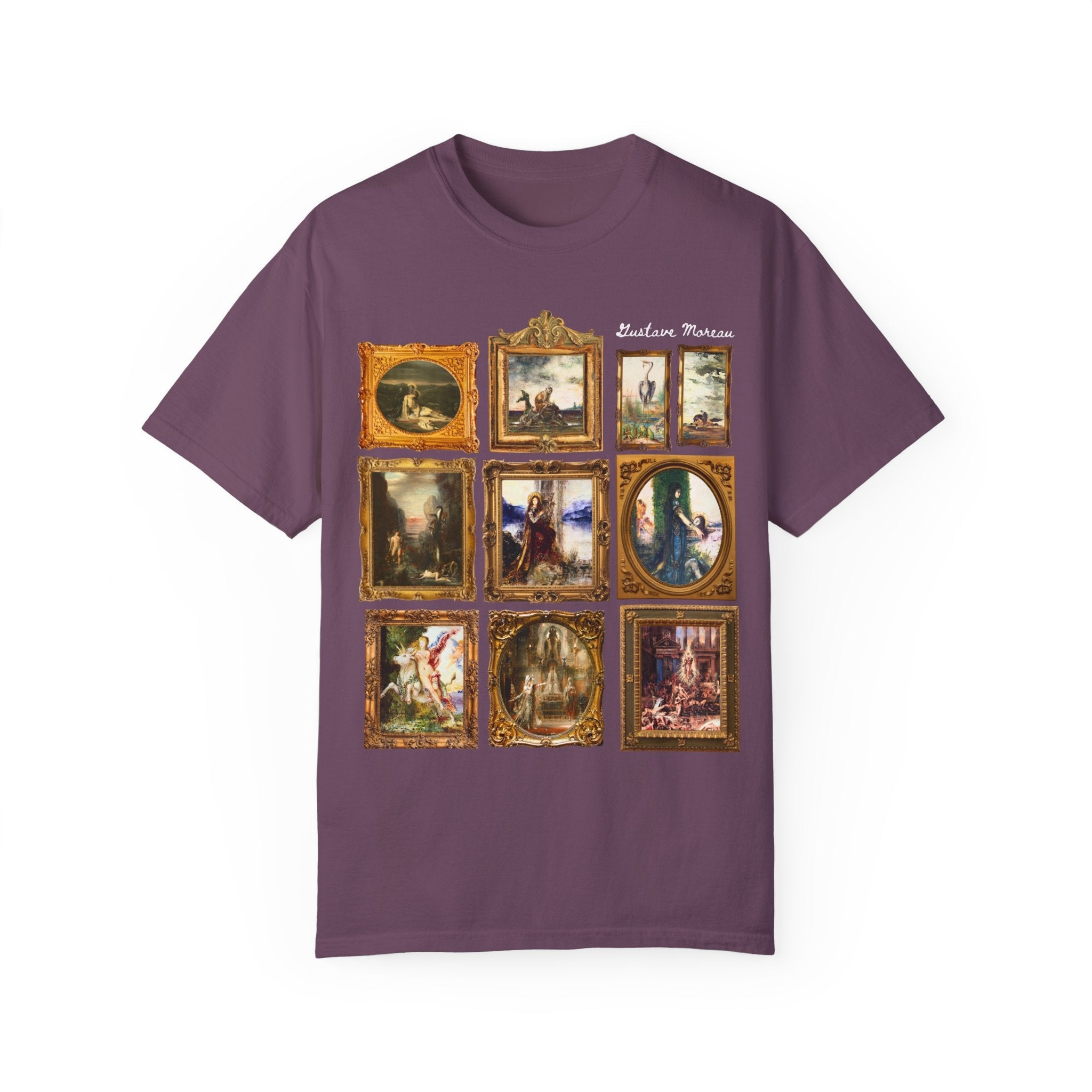 Gustave Moreau Art History Tee Shirt: Famous Paintings, 19th Century French Art History, Humanities Professor, Symbolism Gothic Art Movement - Opal and June