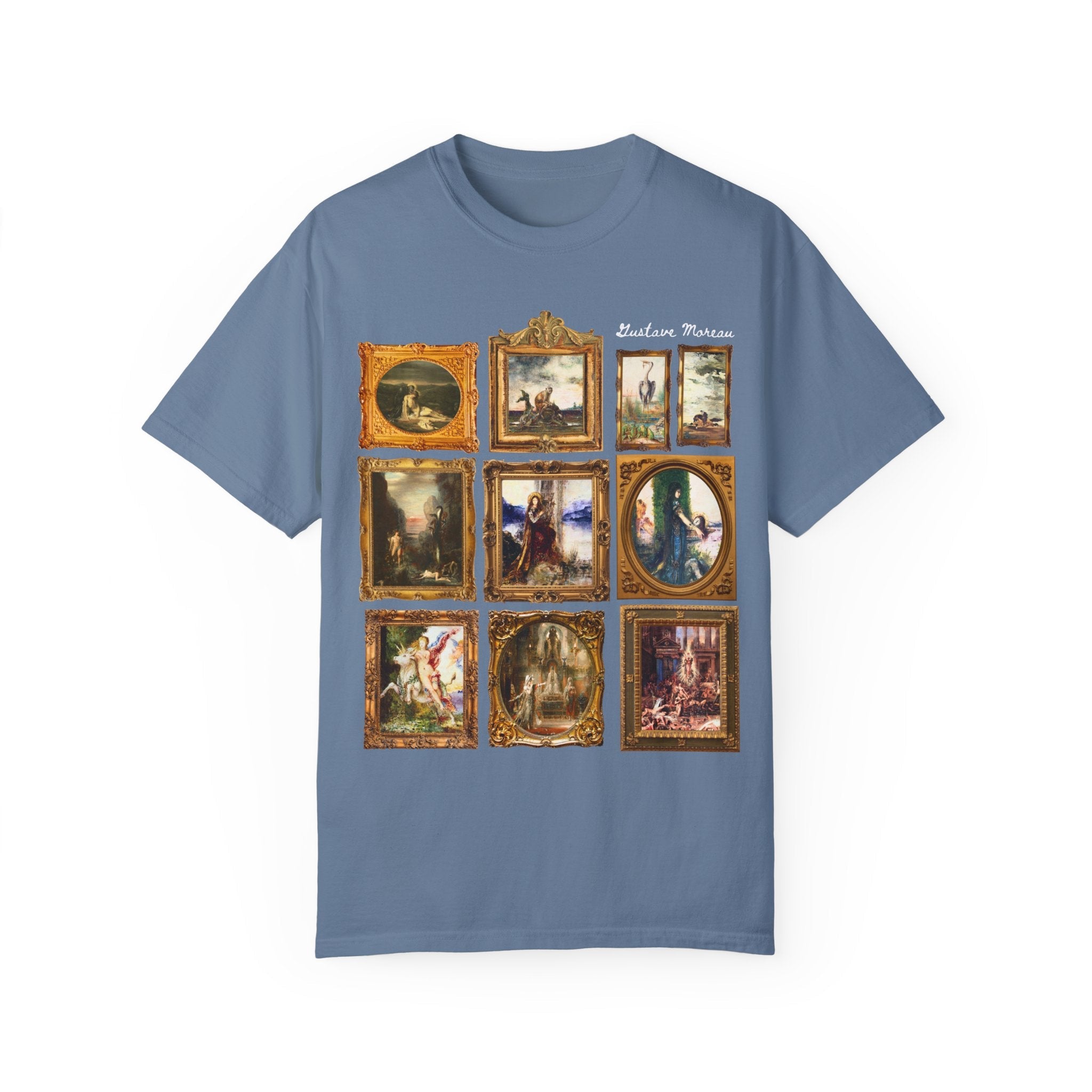 Gustave Moreau Art History Tee Shirt: Famous Paintings, 19th Century French Art History, Humanities Professor, Symbolism Gothic Art Movement - Opal and June