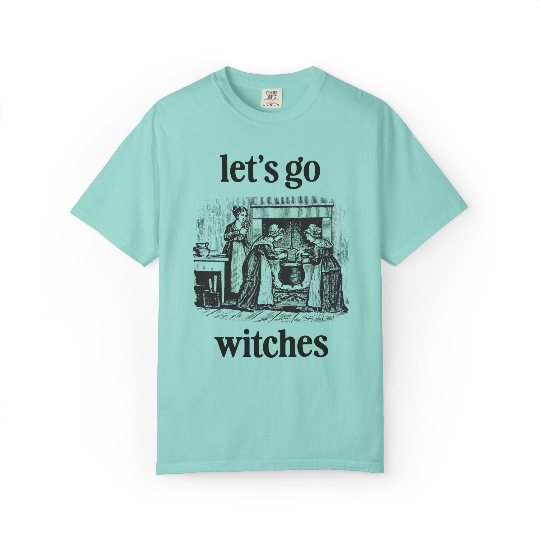 Halloween Bachelorette Tee for Witchy Bride and Bridesmaids: All My Witches, Silly Goblincore Bachelorette Party or Bridal Party T-Shirt - Opal and June