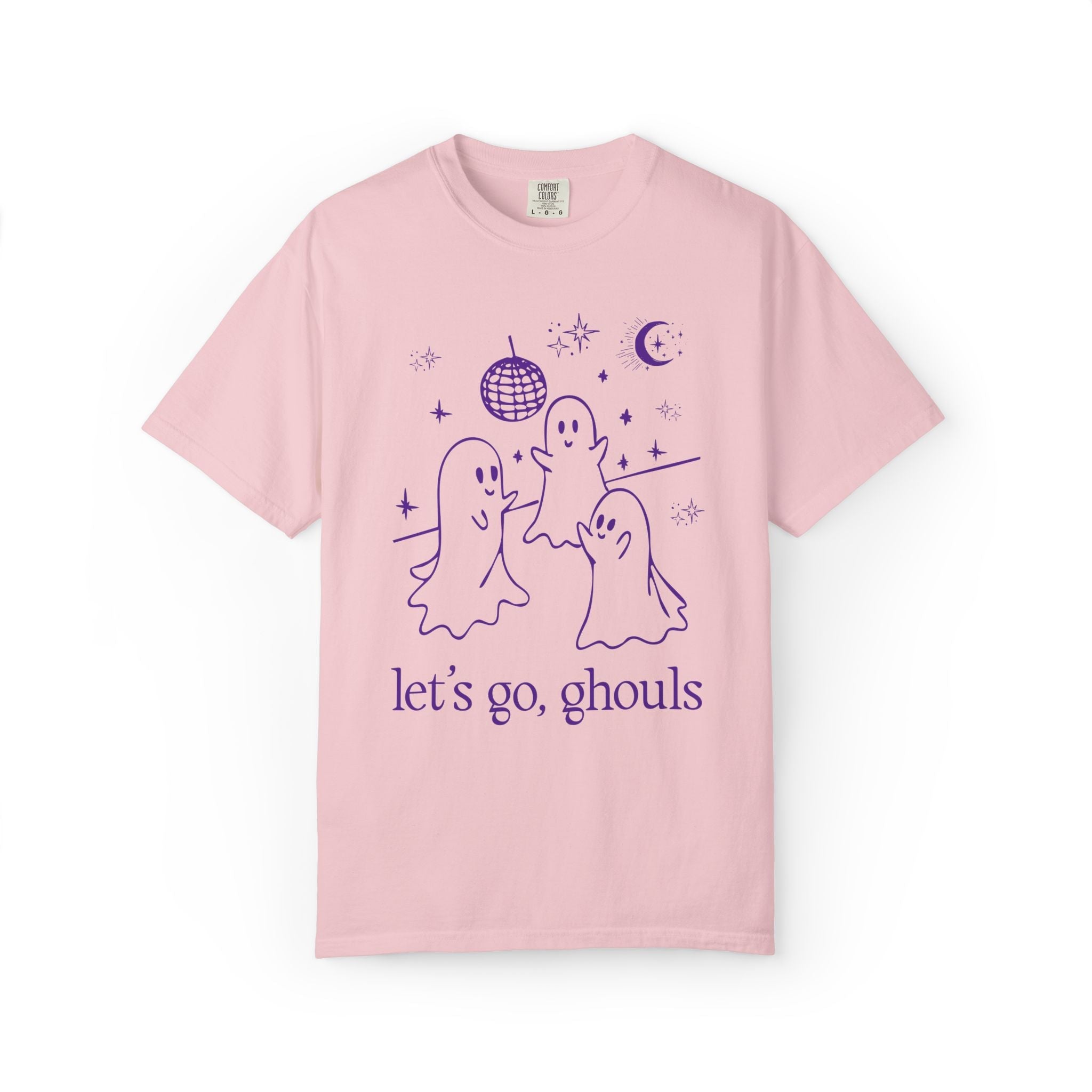 Halloween Bachelorette Tee Shirt for Bridal Party or Bachelorette Party Weekend: This Witch is Getting Hitched Let's Go Ghouls Spooky Vibes - Opal and June