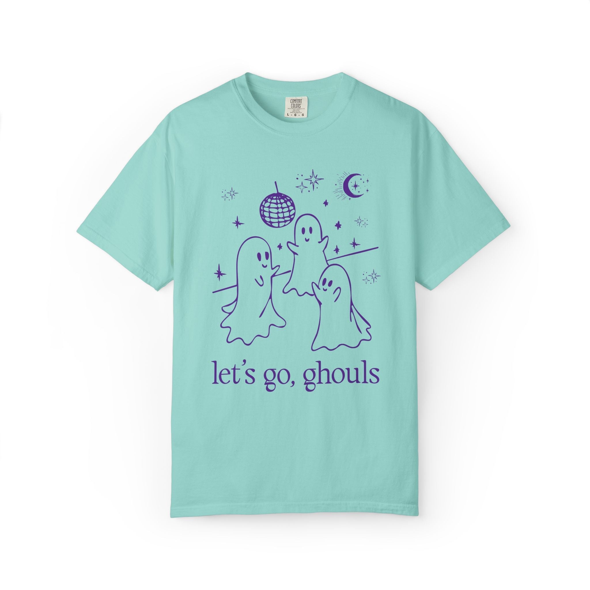 Halloween Bachelorette Tee Shirt for Bridal Party or Bachelorette Party Weekend: This Witch is Getting Hitched Let's Go Ghouls Spooky Vibes - Opal and June