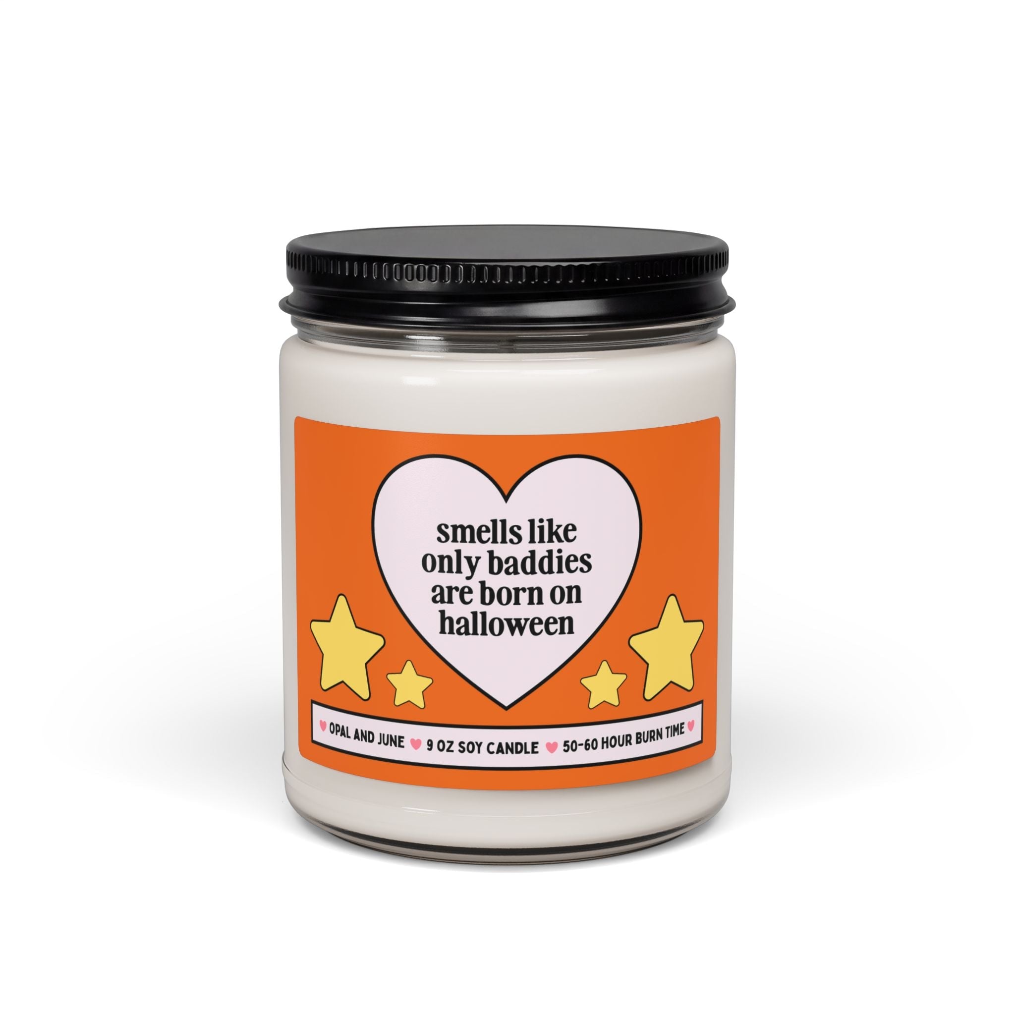 Halloween Birthday Gift for Friend or Daughter Born October 31: Smells Like Only Baddies are Born on Halloween, Cute Spooky Season Birthday - Opal and June