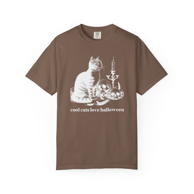 Halloween Cat Lover Tee - Opal and June