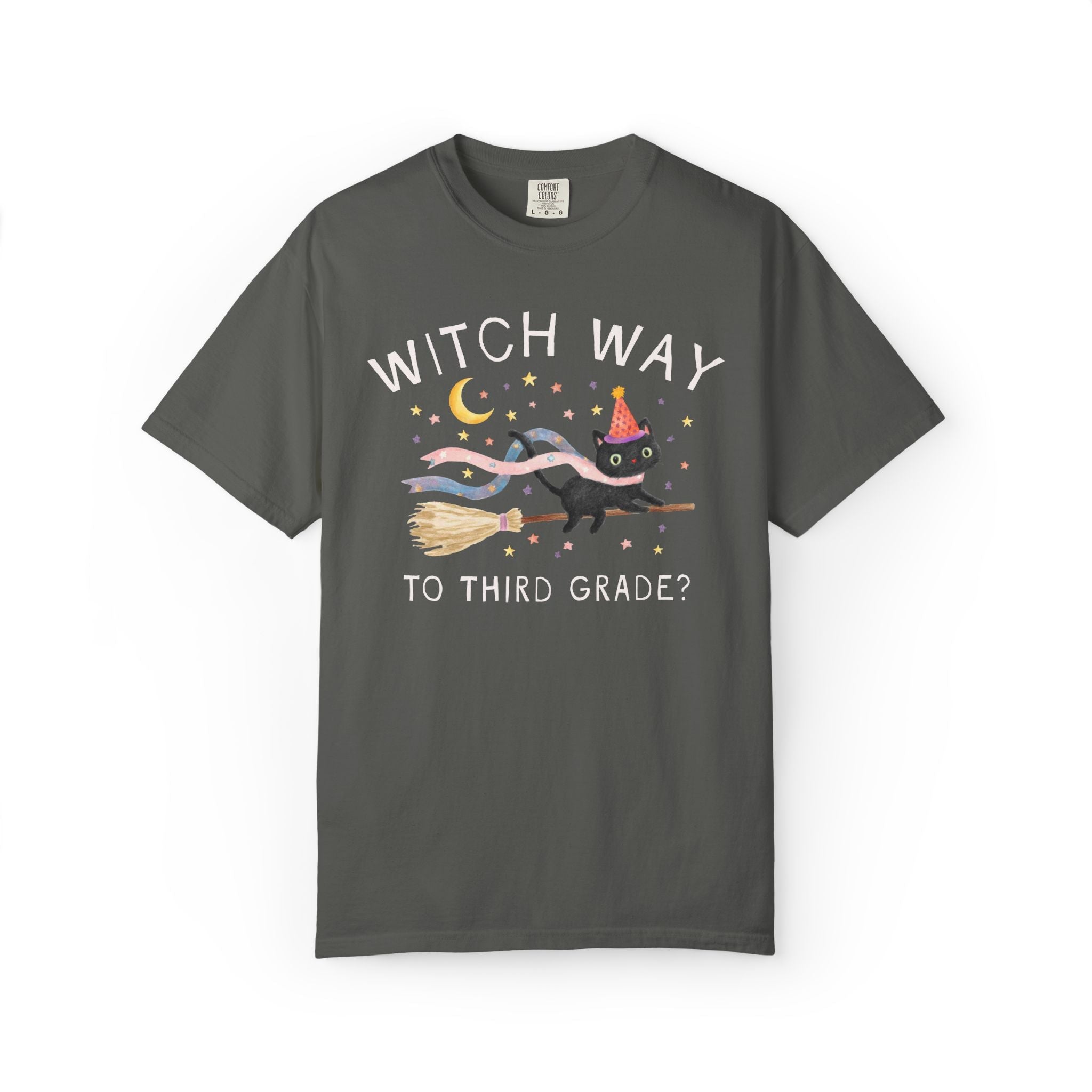Halloween Teacher Team Tee Shirt for Elementary School Office Staff, Cafeteria Staff, Kindergarten Teacher, School Librarian Halloween Tee - Opal and June