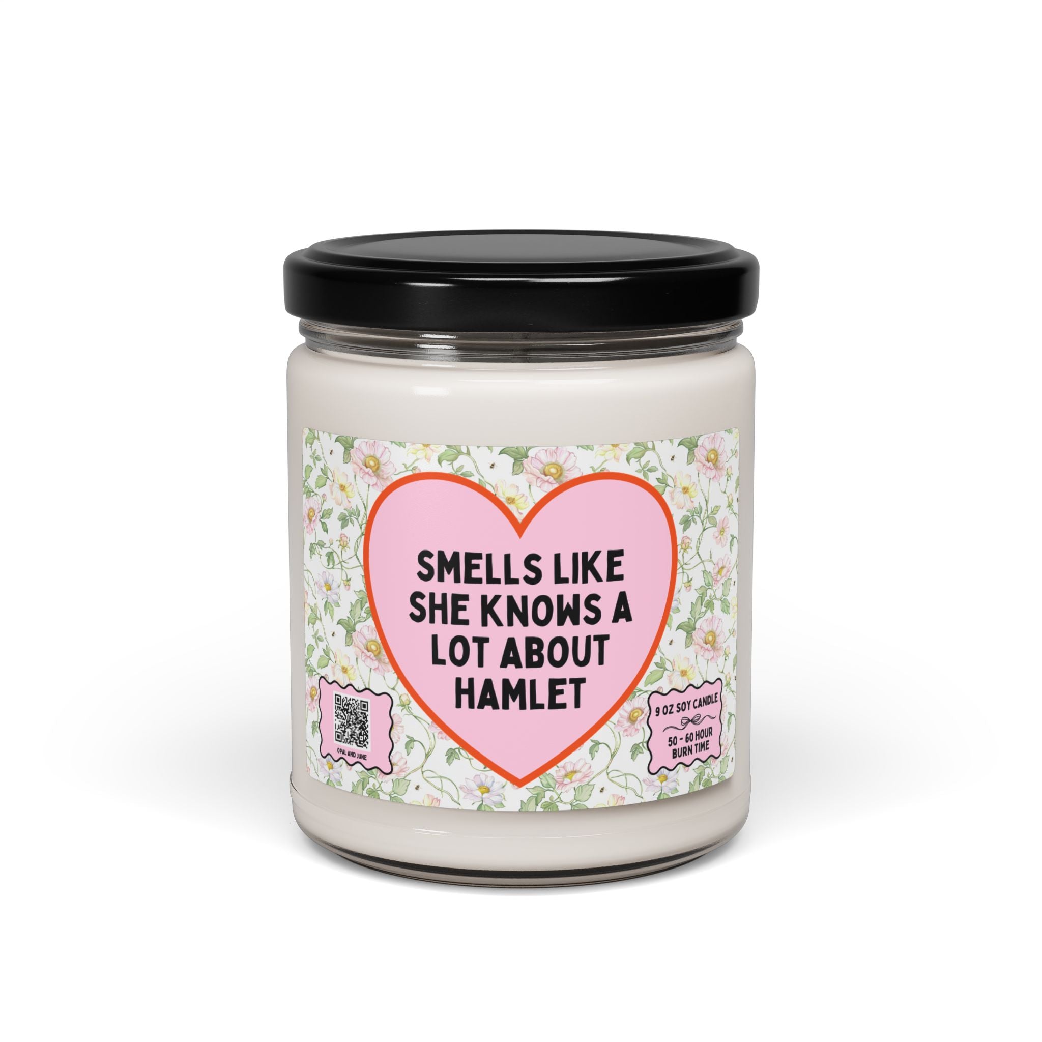 Hamlet by William Shakespeare Candle - Opal and June