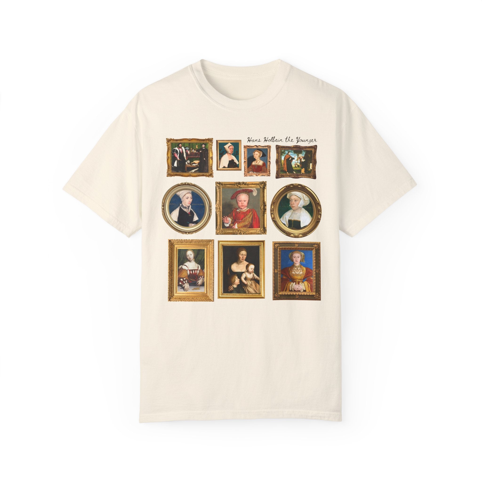 Hans Holbein the Younger Tee Shirt: Famous Paintings, 16th Century Art History, Tudor History T-Shirt for Art Historian, Humanities Teacher - Opal and June