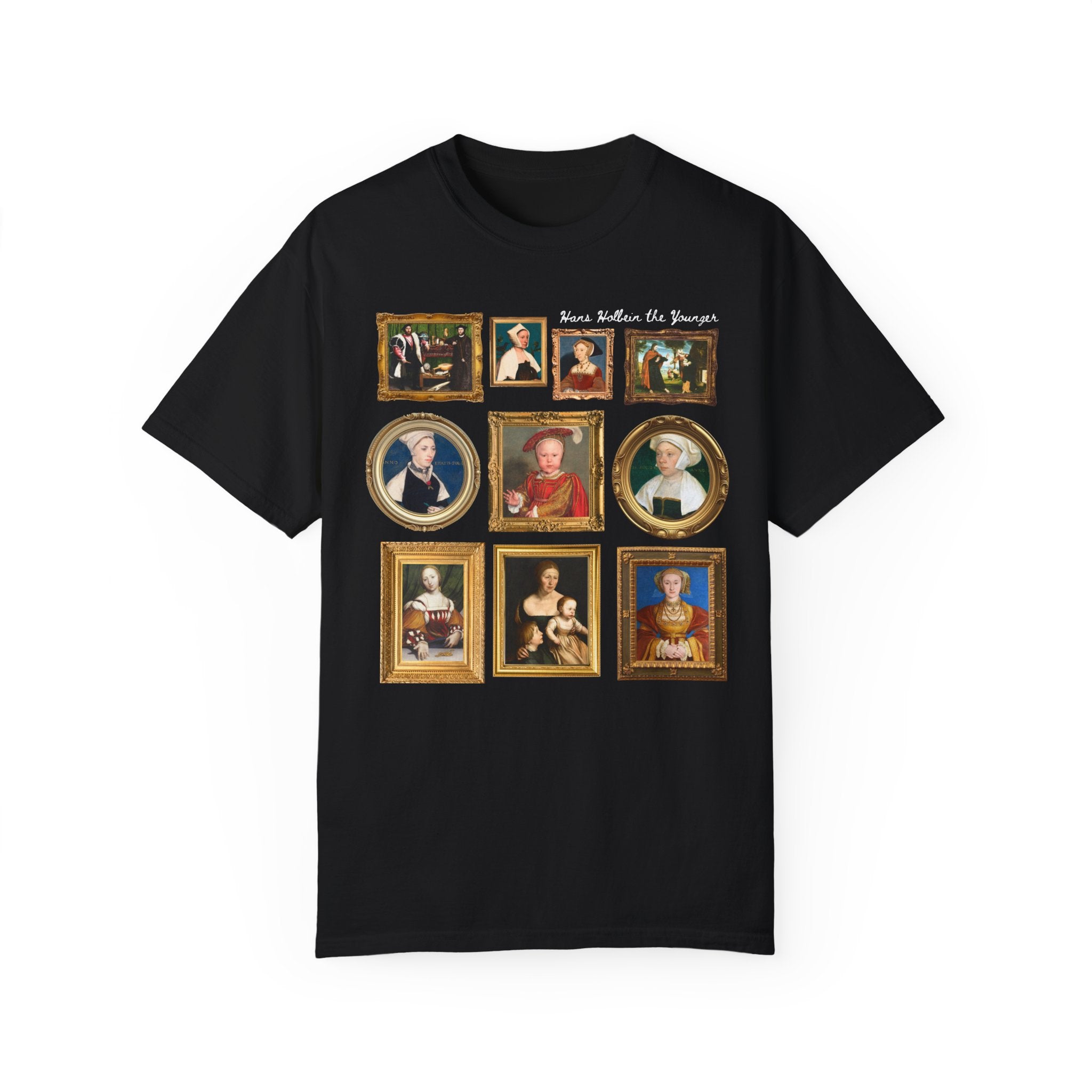 Hans Holbein the Younger Tee Shirt: Famous Paintings, 16th Century Art History, Tudor History T-Shirt for Art Historian, Humanities Teacher - Opal and June