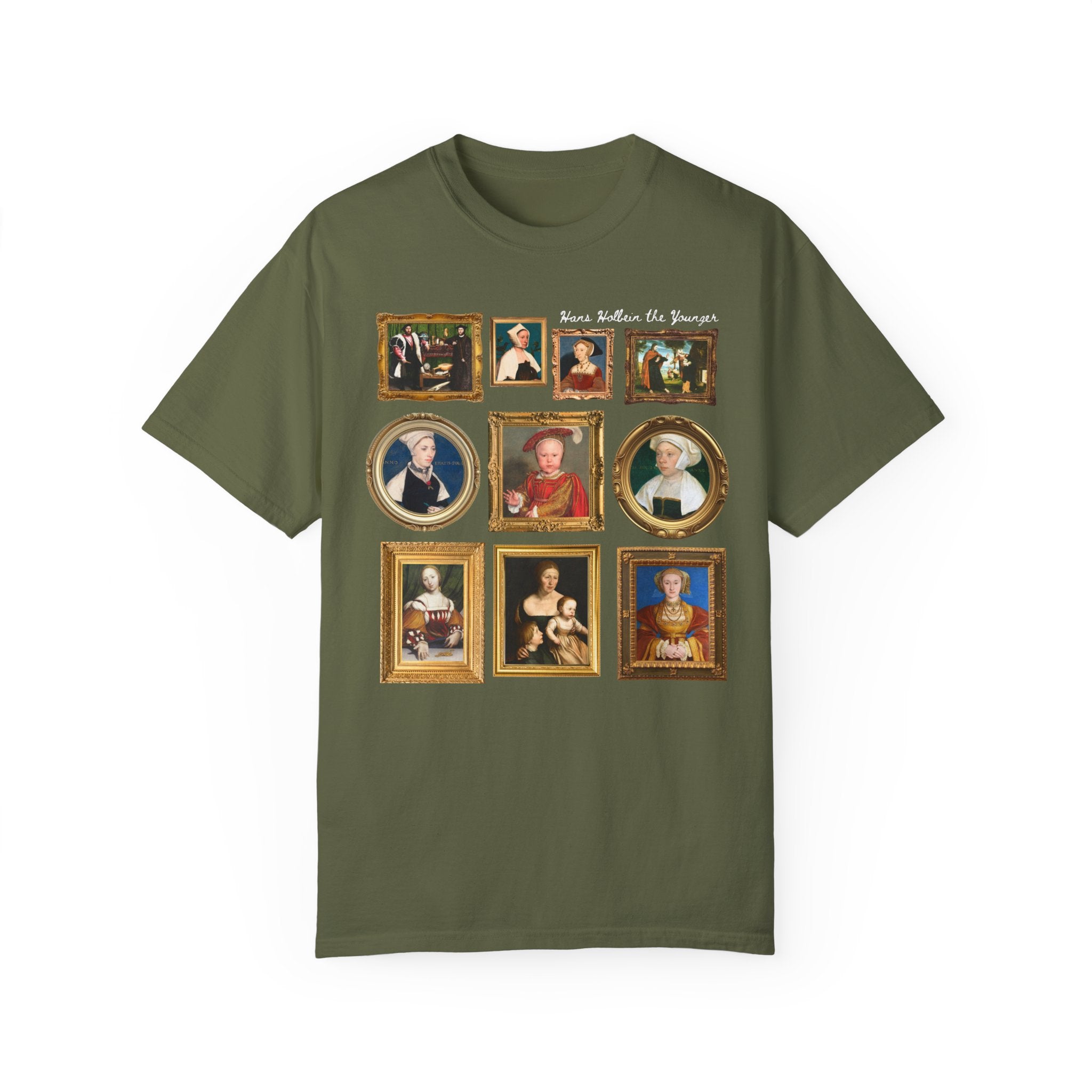 Hans Holbein the Younger Tee Shirt: Famous Paintings, 16th Century Art History, Tudor History T-Shirt for Art Historian, Humanities Teacher - Opal and June
