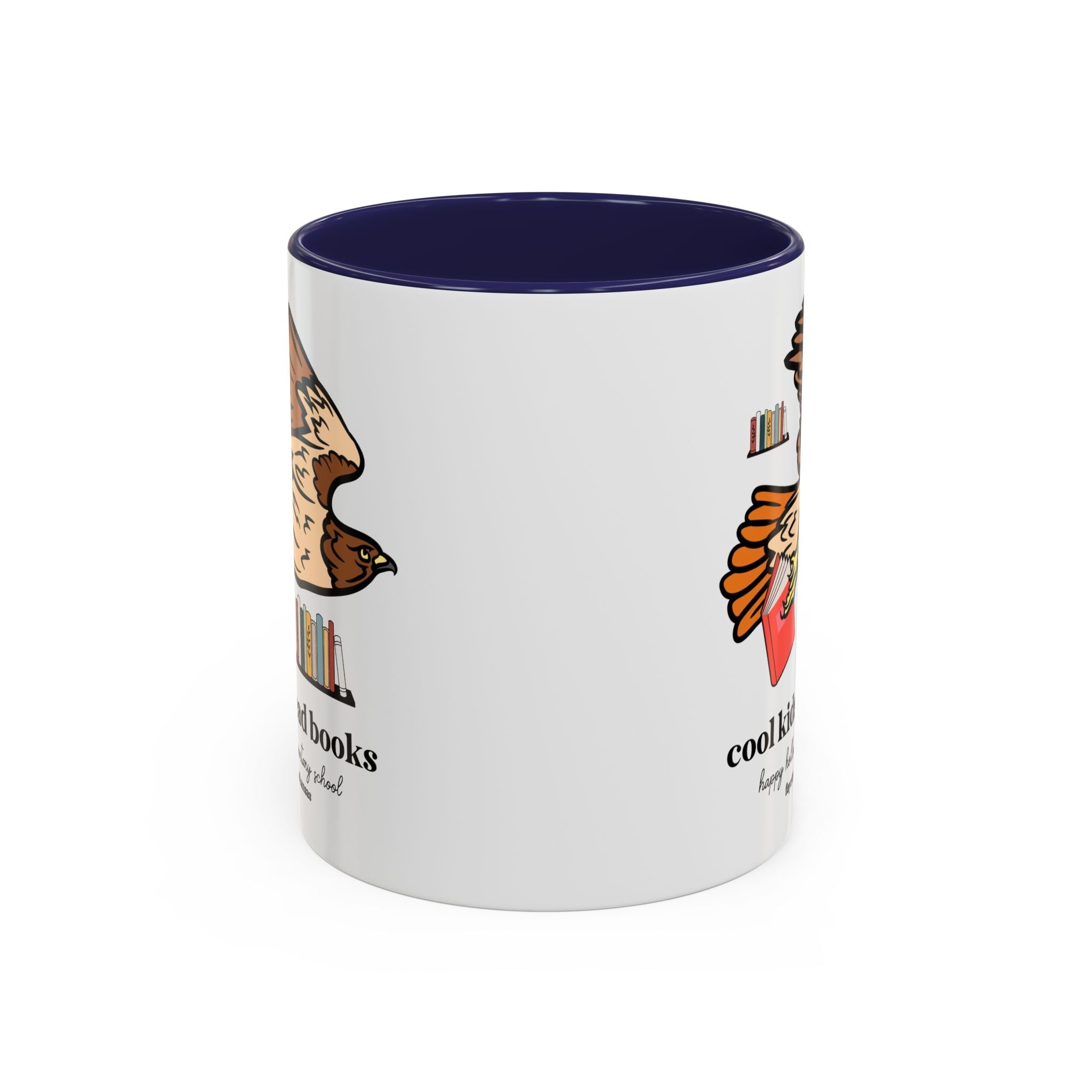 Happy Hollow Elementary School 11 Oz Coffee Mug: Cool Kids Read Books | FPS + Opal and June Coffee Mug, Fayetteville Public Schools - Opal and June
