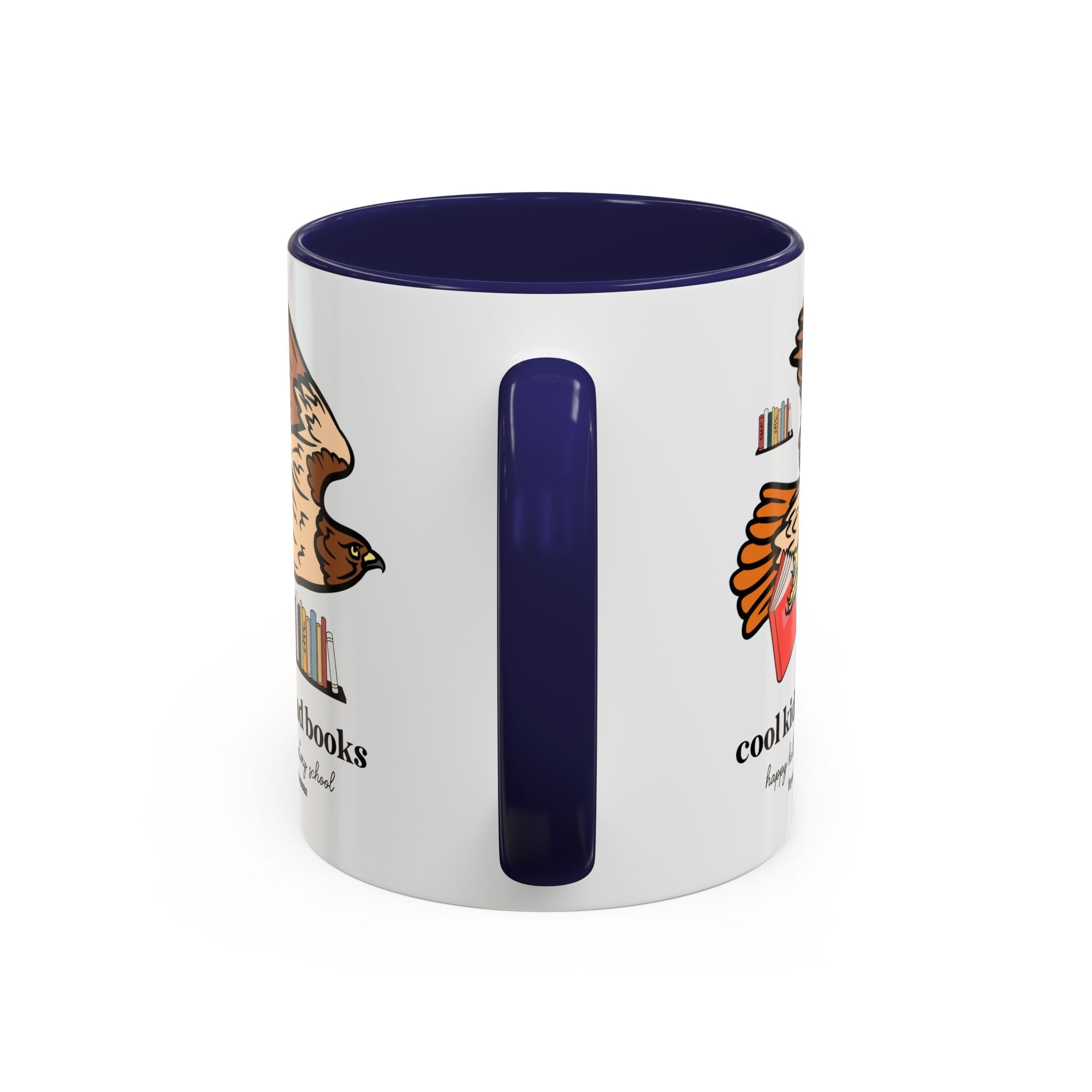 Happy Hollow Elementary School 11 Oz Coffee Mug: Cool Kids Read Books | FPS + Opal and June Coffee Mug, Fayetteville Public Schools - Opal and June