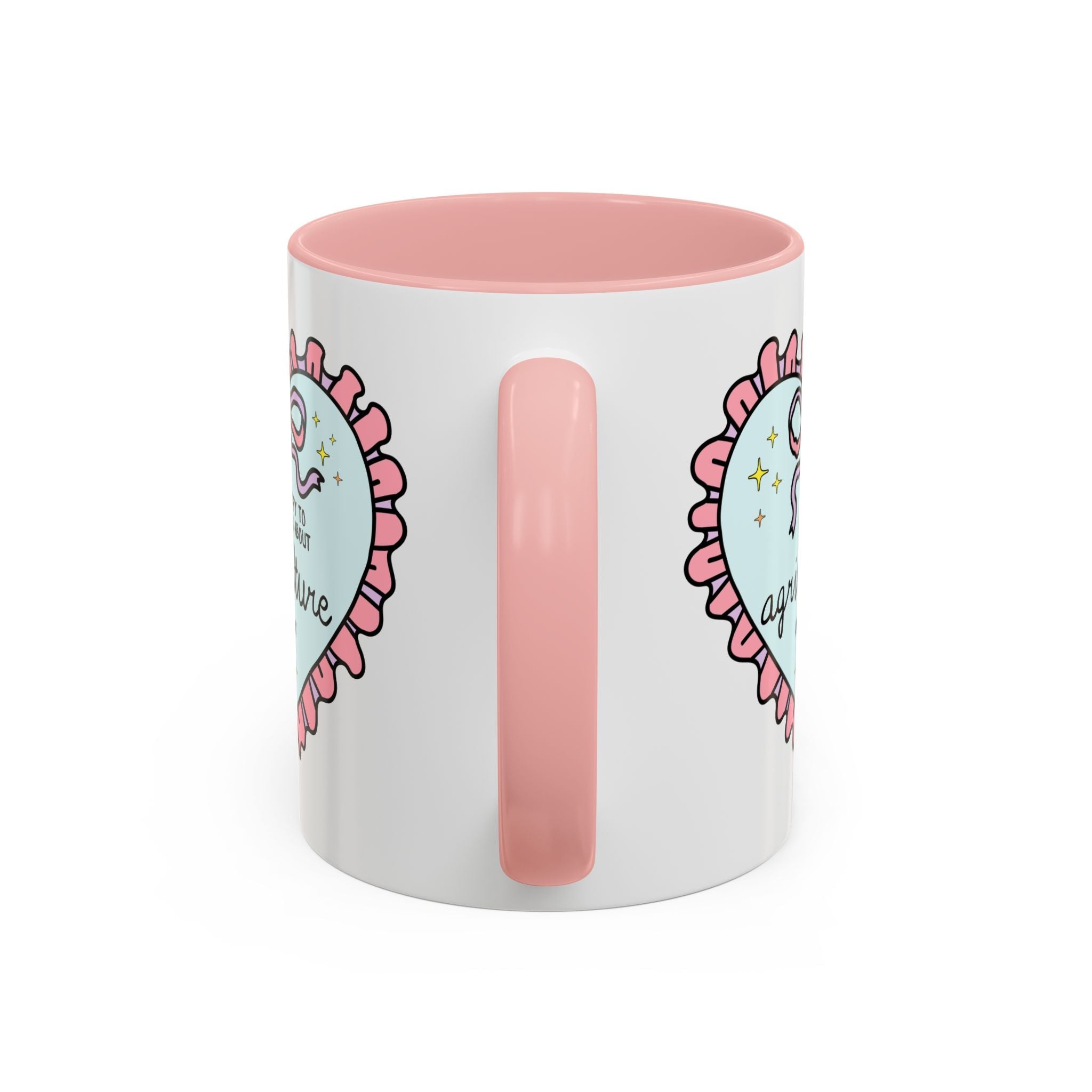 Happy to Talk About Agriculture All Day Long Coffee Mug - Opal and June