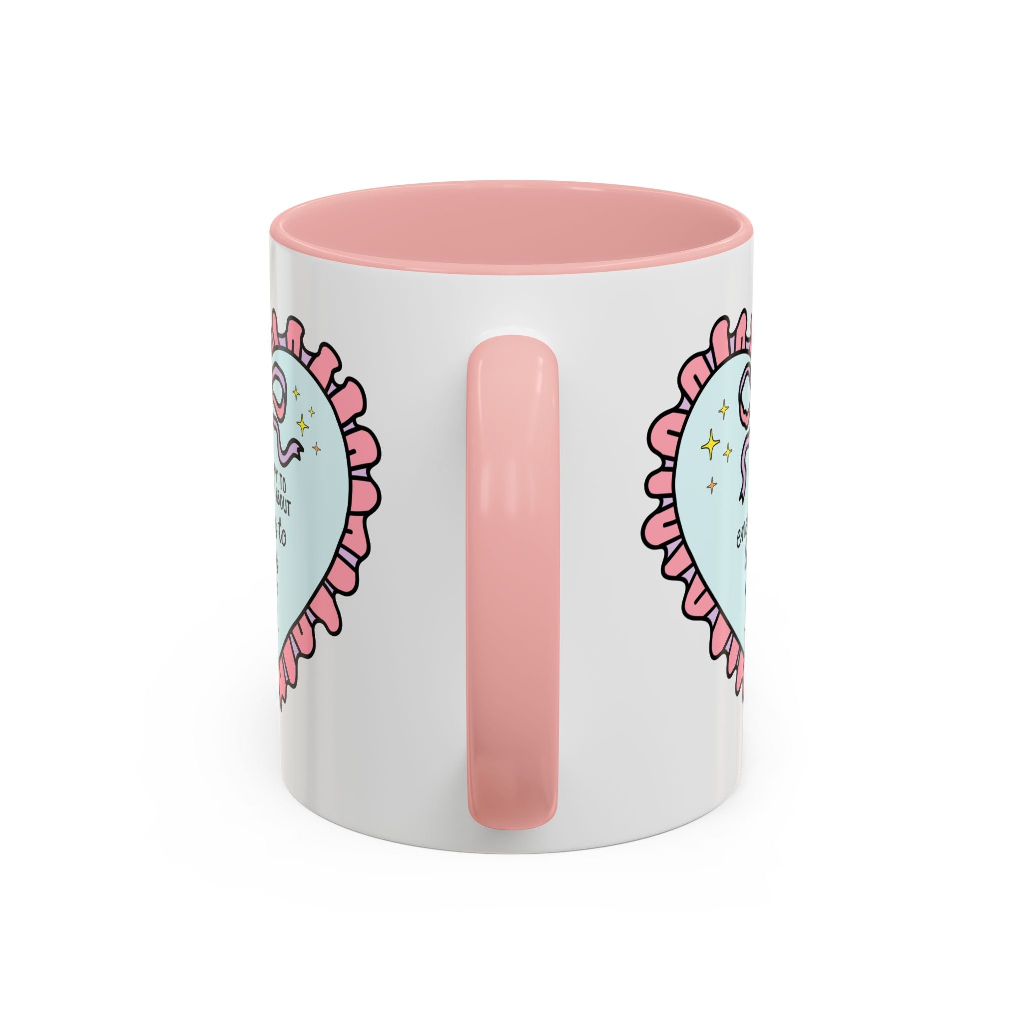 Happy to Talk About Enemies to Lovers All Day Long Coffee Mug - Opal and June