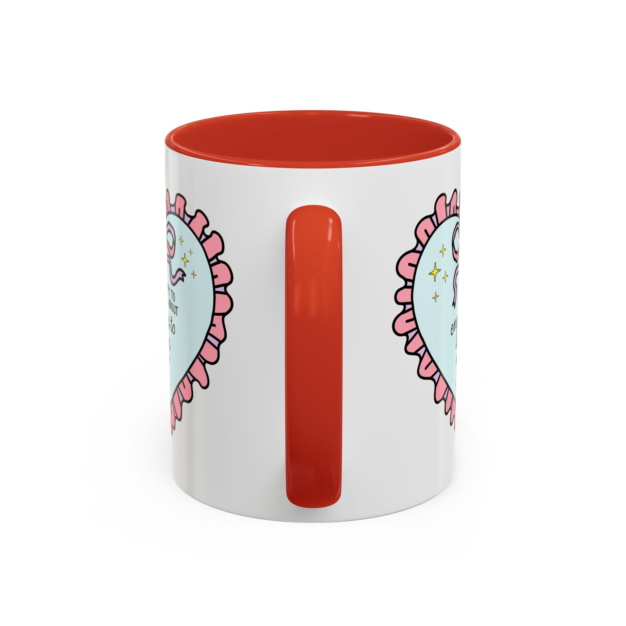 Happy to Talk About Enemies to Lovers All Day Long Coffee Mug - Opal and June