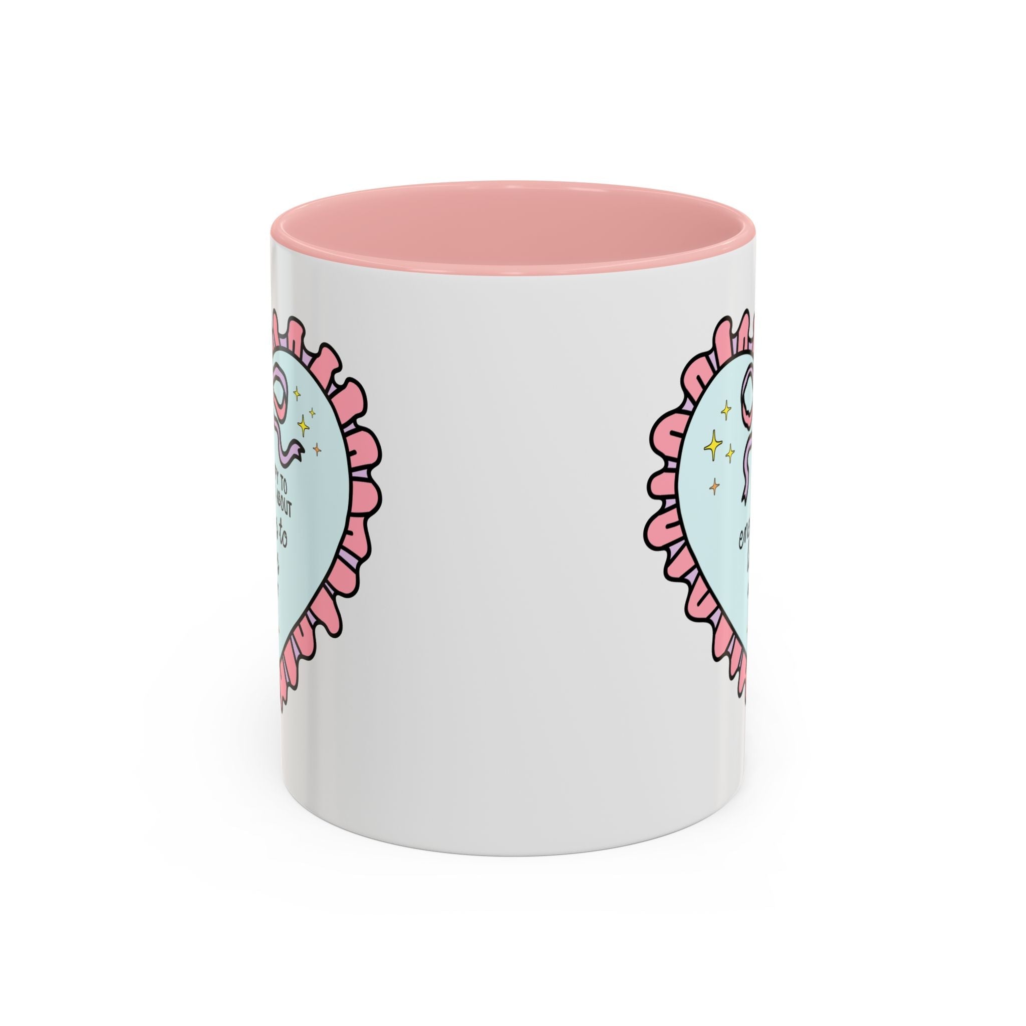 Happy to Talk About Enemies to Lovers All Day Long Coffee Mug - Opal and June