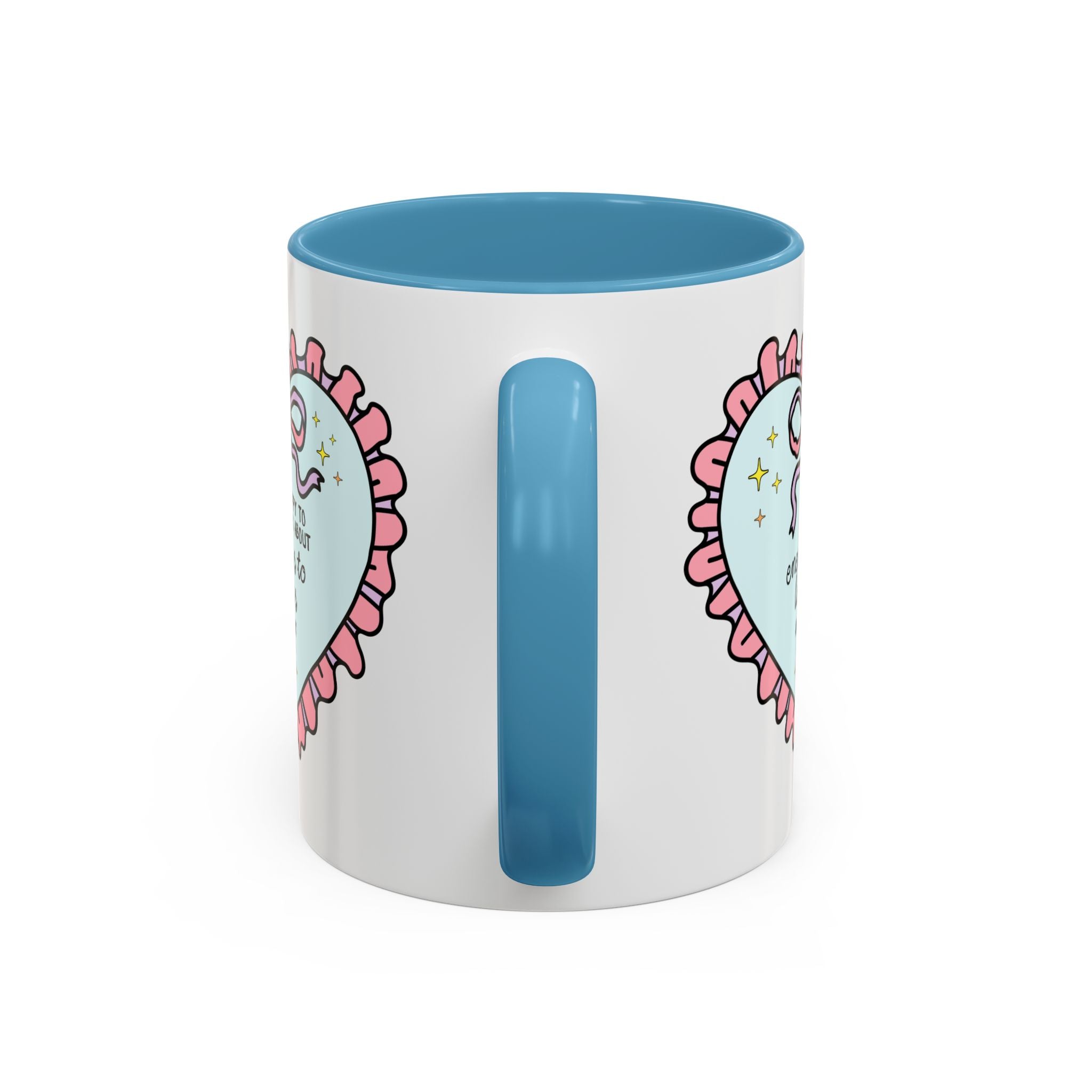 Happy to Talk About Enemies to Lovers All Day Long Coffee Mug - Opal and June