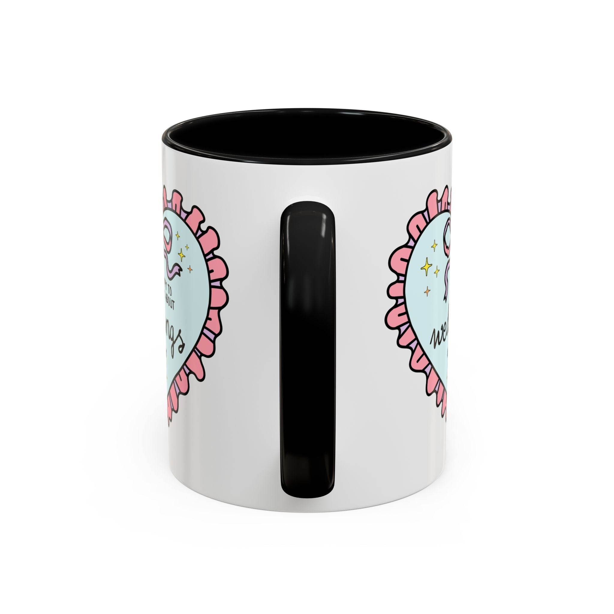 Happy to Talk About Weddings All Day Long Coffee Mug - Opal and June