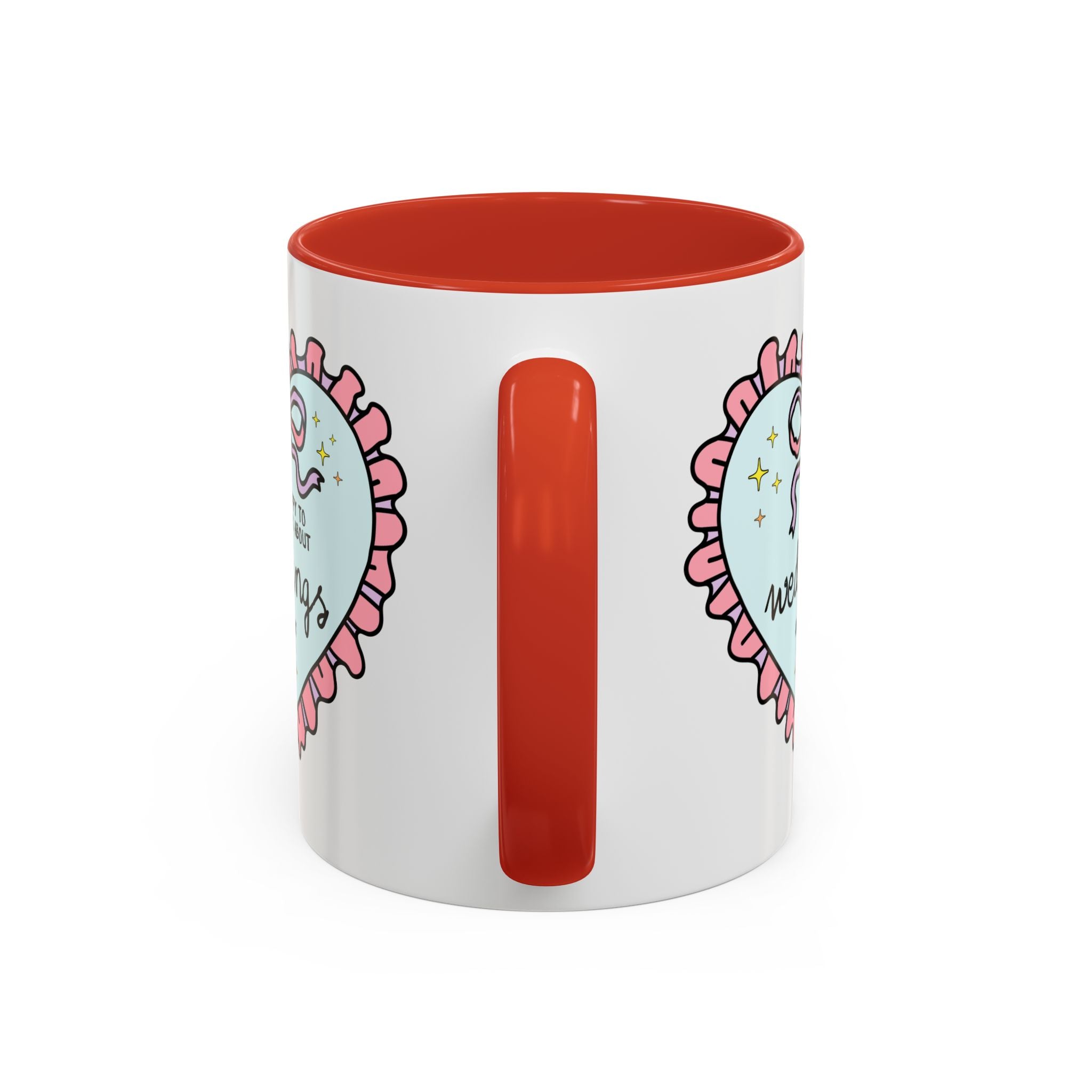 Happy to Talk About Weddings All Day Long Coffee Mug - Opal and June