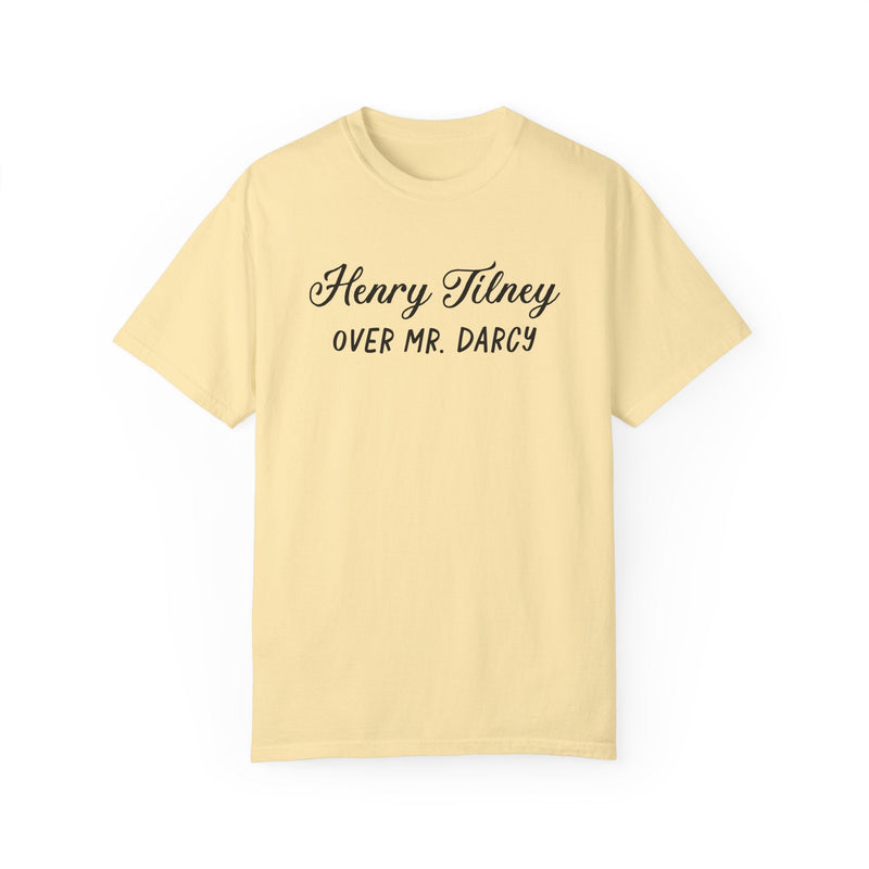 Henry Tilney Over Mr. Darcy Tee Shirt - Opal and June