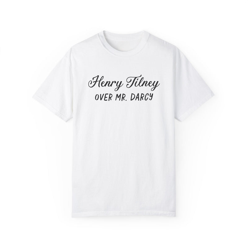 Henry Tilney Over Mr. Darcy Tee Shirt - Opal and June