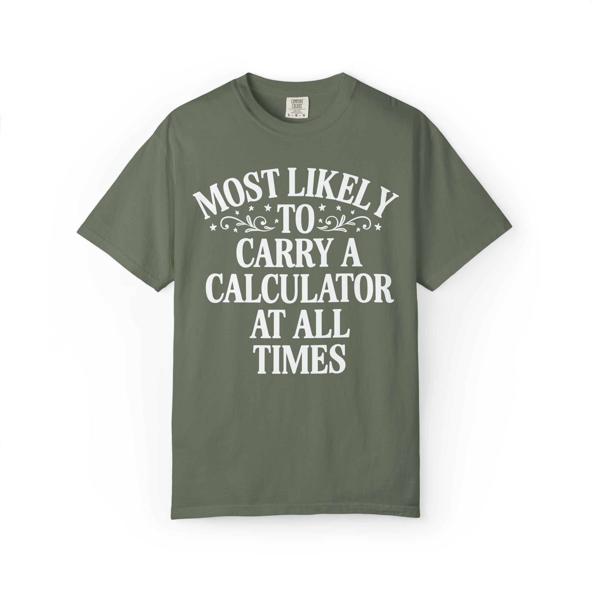 High School Math Teacher Tee Shirt, Matching Back to School Most Likely To Math Department T-Shirt for Middle School, Junior High Teacher - Opal and June