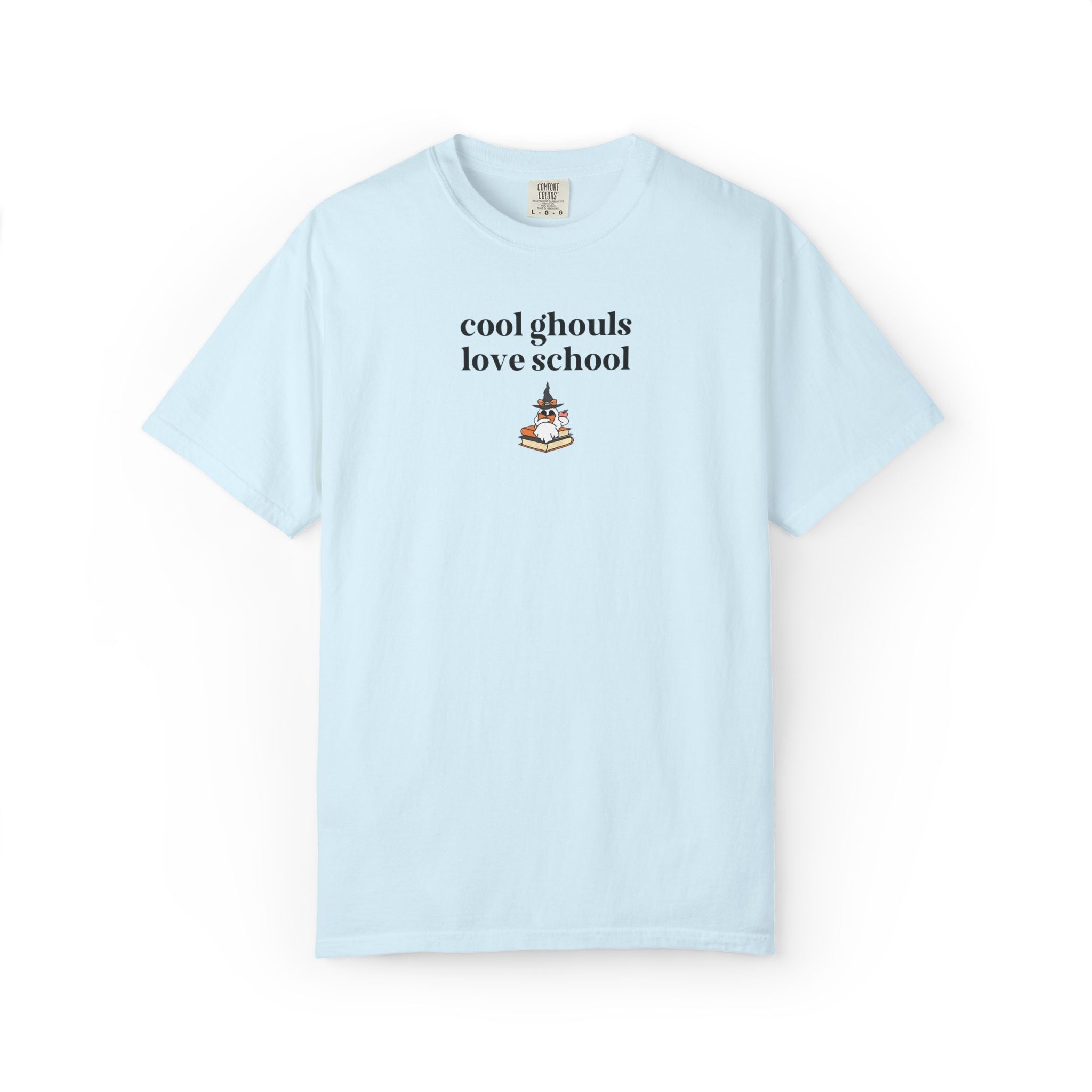 High School Teacher Halloween Tee Shirt with Funny Sayings, Silly Gen Z Aesthetic Preppy Teacher Matching Tee Shirt, Spooky Season or Fall - Opal and June