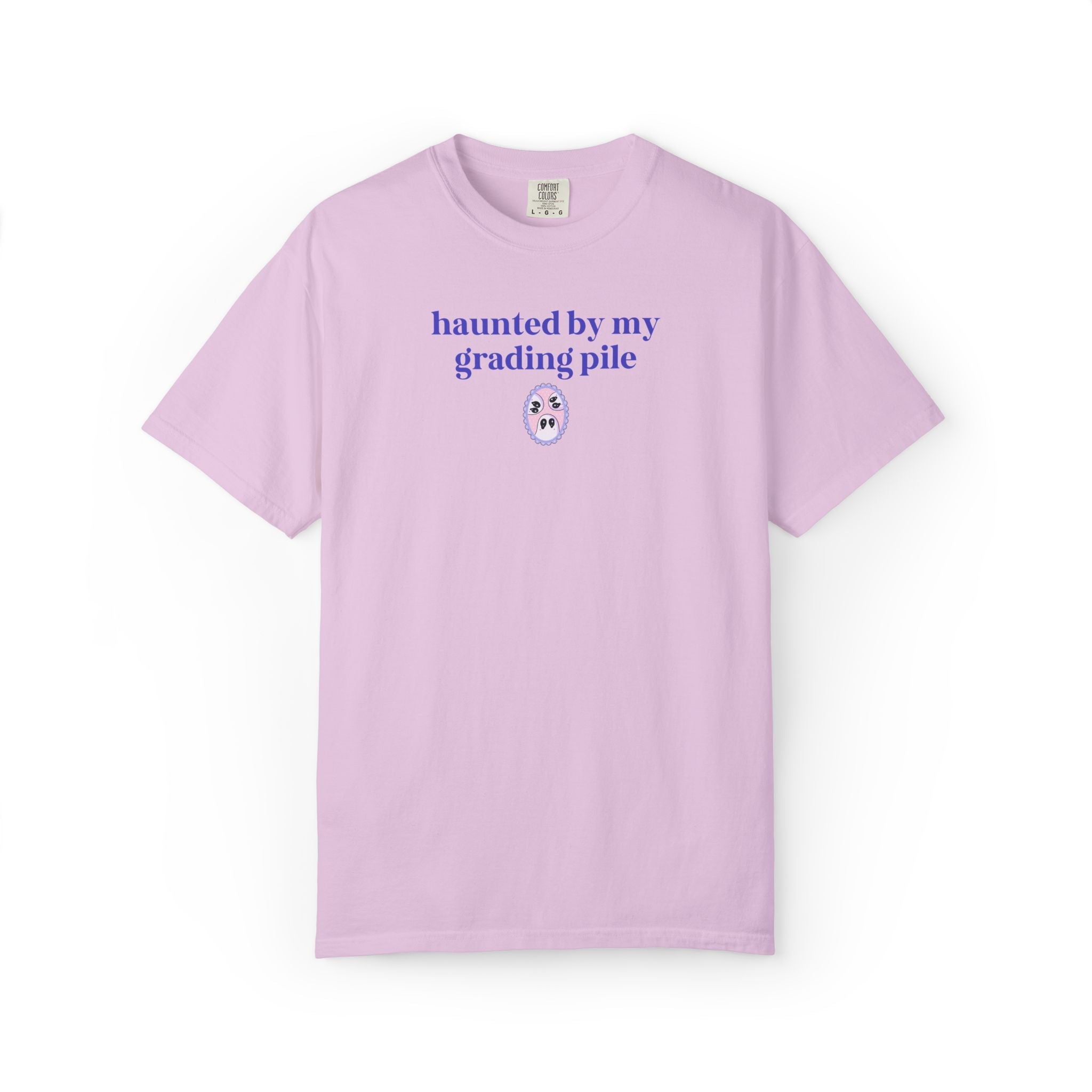High School Teacher Halloween Tee Shirt with Funny Sayings, Silly Gen Z Aesthetic Preppy Teacher Matching Tee Shirt, Spooky Season or Fall - Opal and June