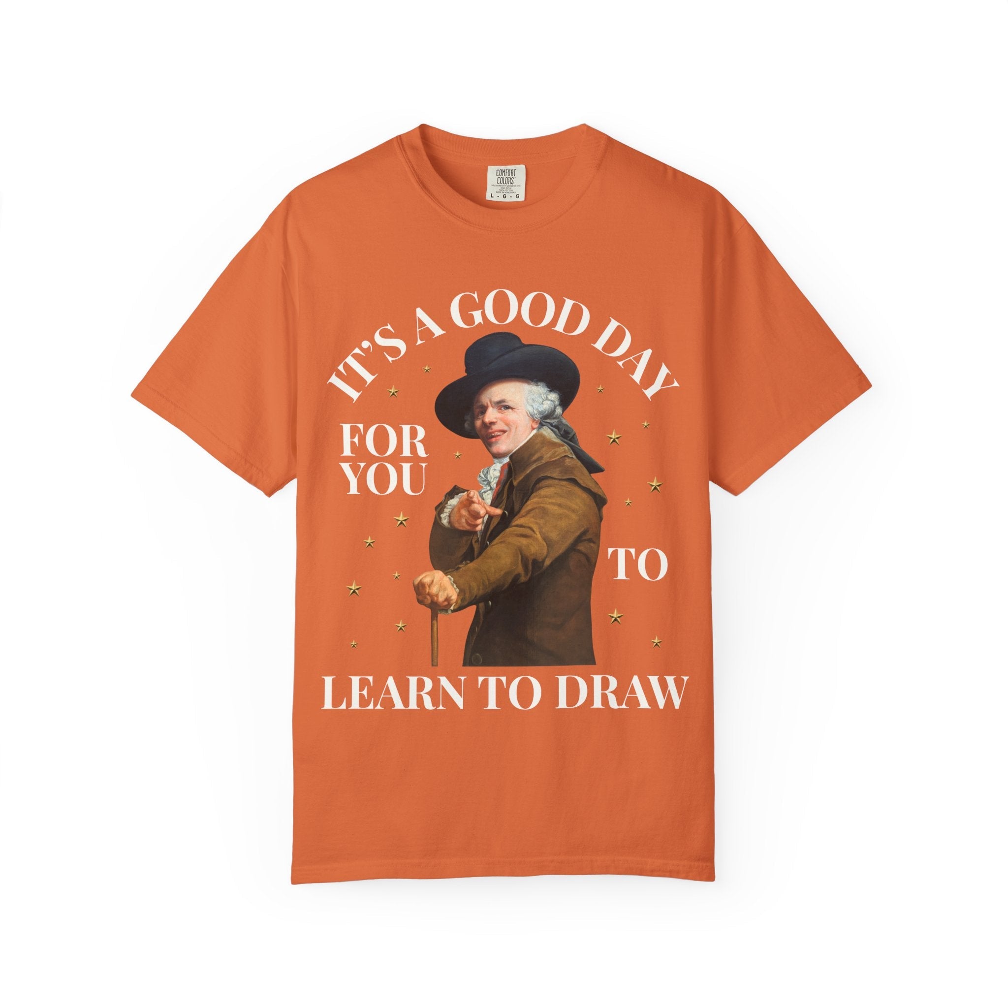 High School Teacher or College Professor Funny Saying Matching T-Shirts with Joseph Ducreux Self Portrait, 18th Century Art History Tee - Opal and June