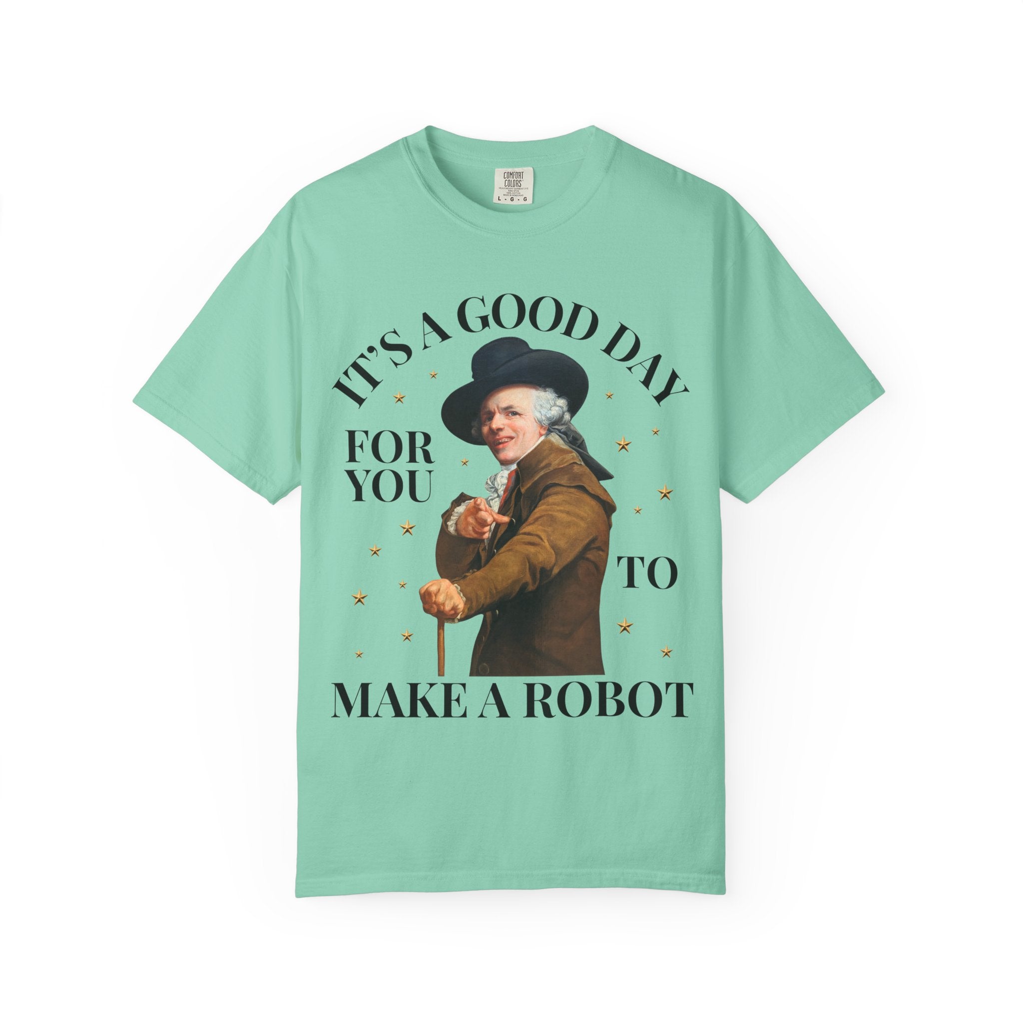 High School Teacher or College Professor Funny Saying Matching T-Shirts with Joseph Ducreux Self Portrait, 18th Century Art History Tee - Opal and June