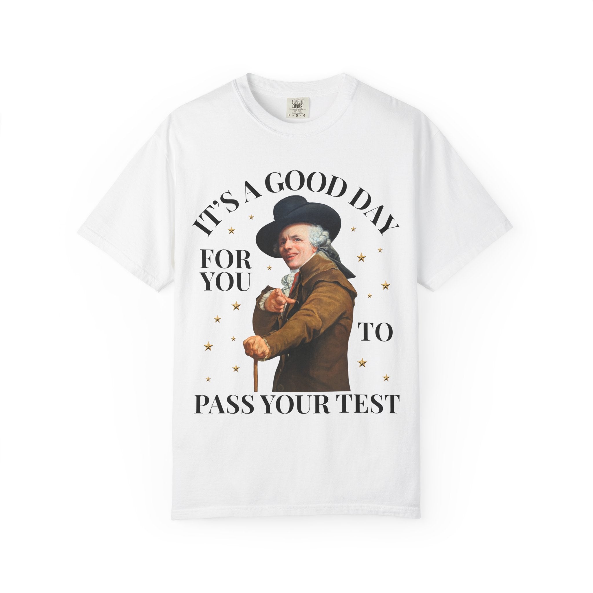 High School Teacher or College Professor Funny Saying Matching T-Shirts with Joseph Ducreux Self Portrait, 18th Century Art History Tee - Opal and June