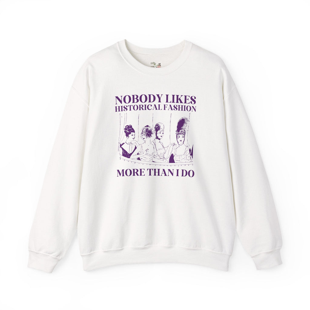 Historical Fashion Vintage Aesthetic Sweatshirt for Fashion History Major, Cute Humanities Professor Present, Women's History, Famous Queens - Opal and June