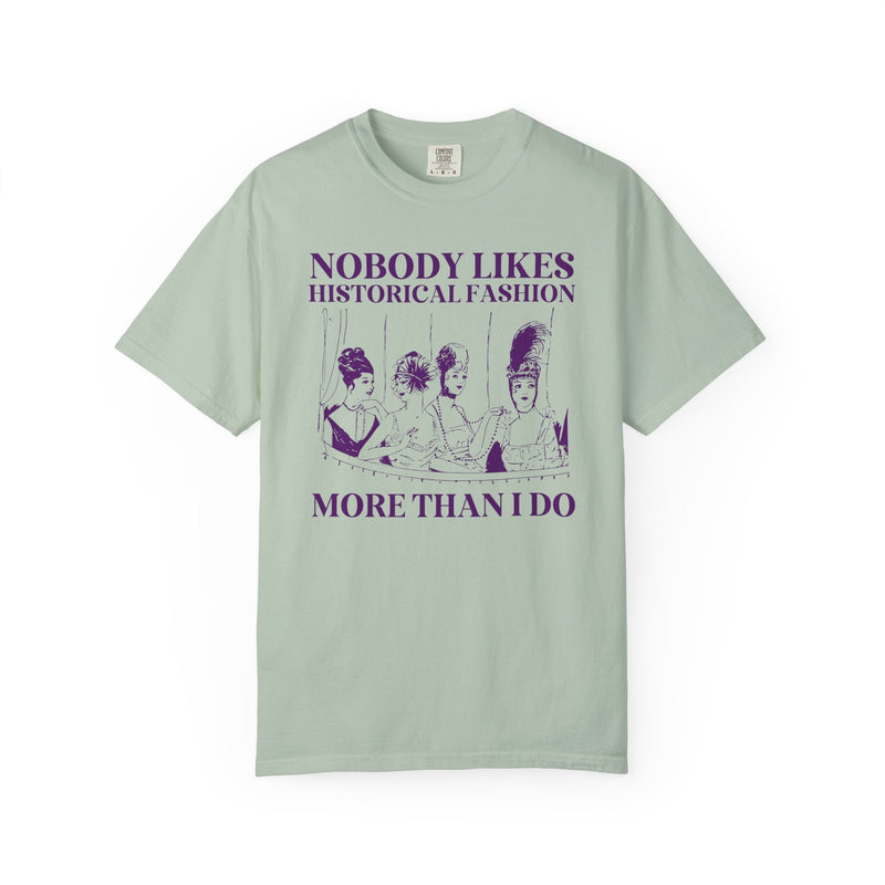 Historical Fashion Vintage Aesthetic Tee Shirt for Fashion History Major, Cute Humanities Professor Present, Women's History, Famous queens - Opal and June