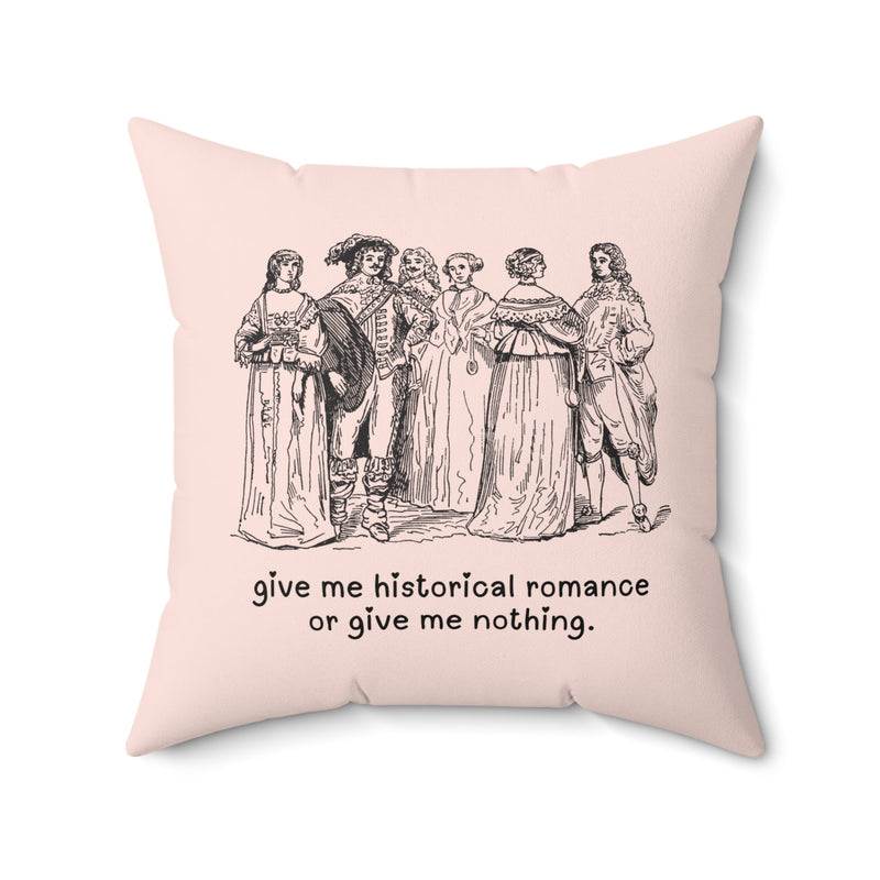 Historical Romance Pillow - Opal and June