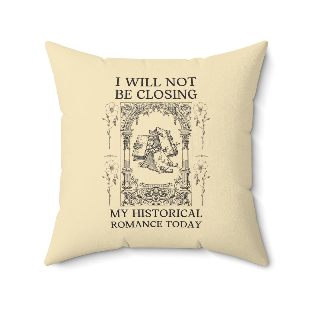 Historical Romance Reader Pillow - Opal and June