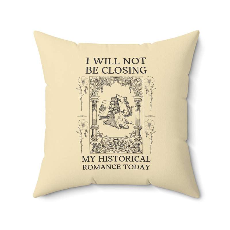 Historical Romance Reader Pillow - Opal and June