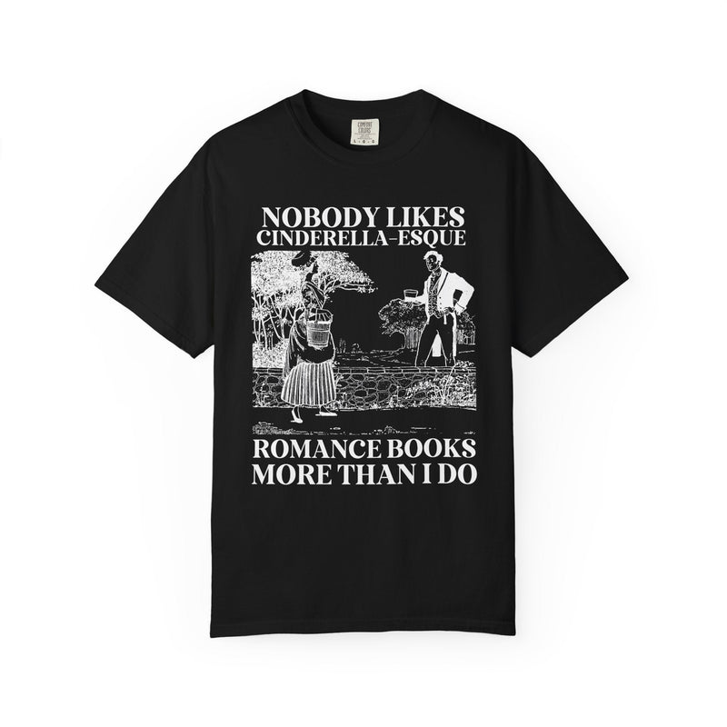 Historical Romance Tee Shirt for Romance Reader Who Loves Books Inspired by Grimm's Brother or Hans Christian Andersen Cinderella Fairy Tale - Opal and June