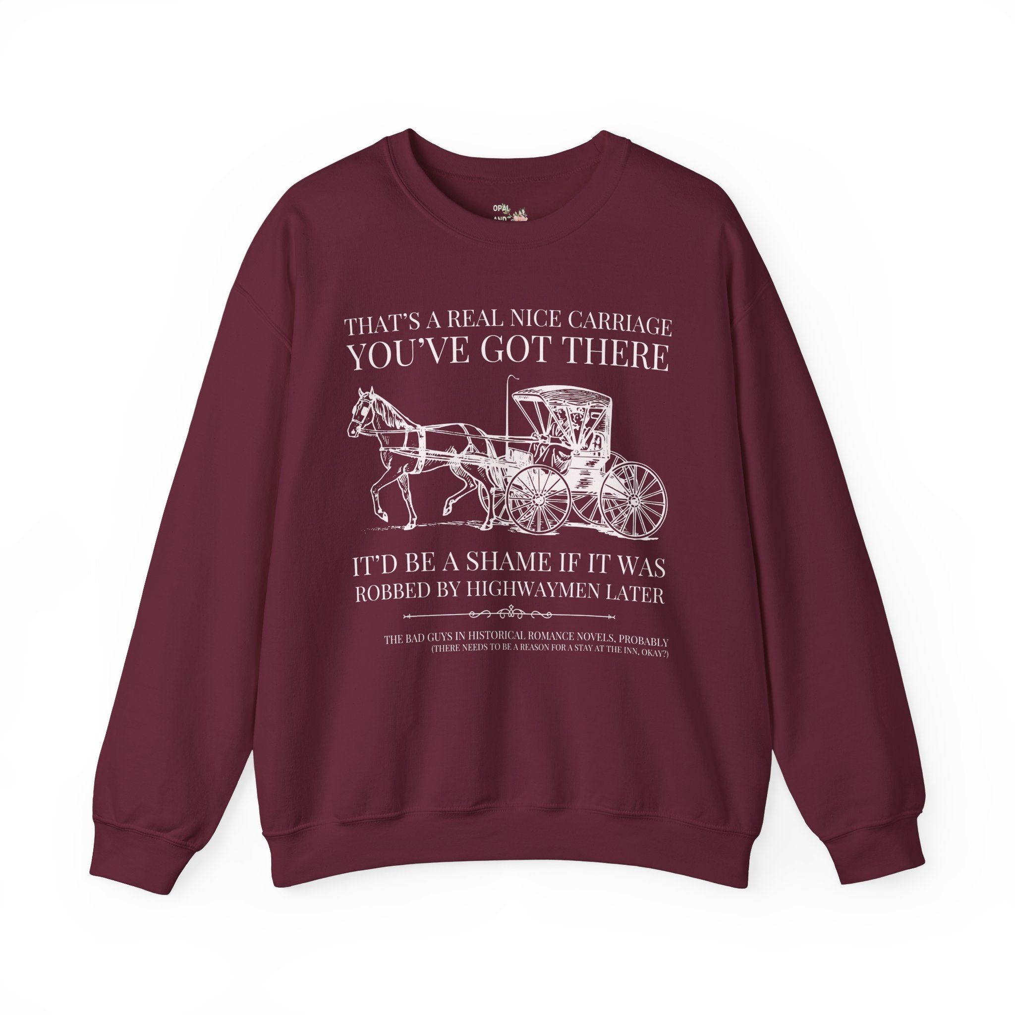 Historical Romance Tropes Sweatshirt - Opal and June