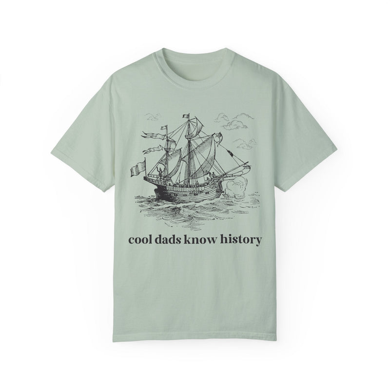 History Buff Tee Shirt for Father's Day: Cool Dads Know History, History Teacher Gift for Dad Who Loves Social Studies, Funny Saying T-Shirt - Opal and June