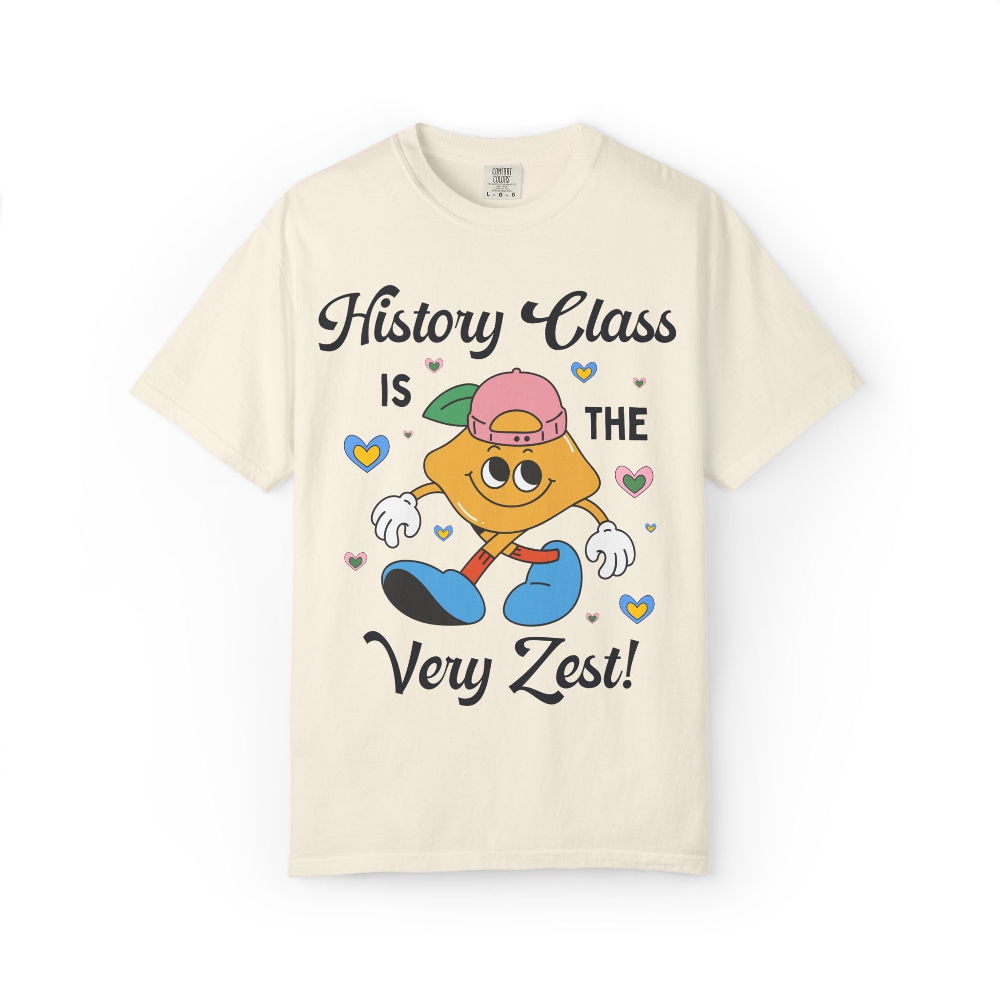 History Class is The Very Zest: Matching Teacher T-Shirt for Meet the Teacher Night or Back to School - Opal and June