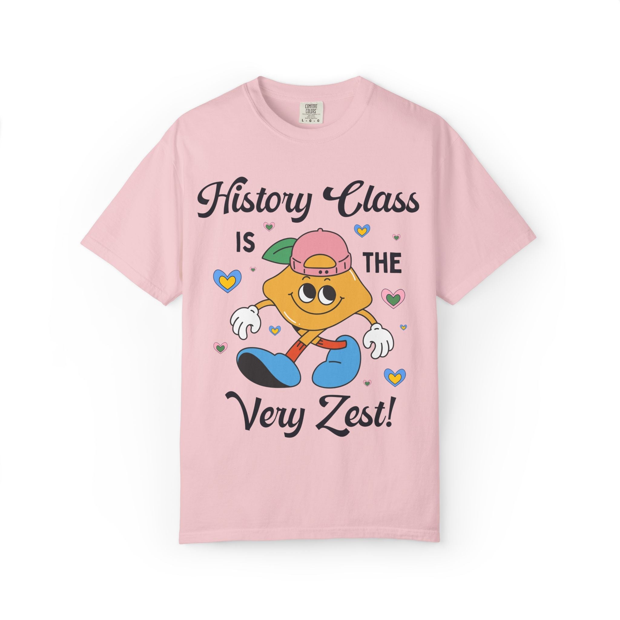 History Class is The Very Zest: Matching Teacher T-Shirt for Meet the Teacher Night or Back to School - Opal and June