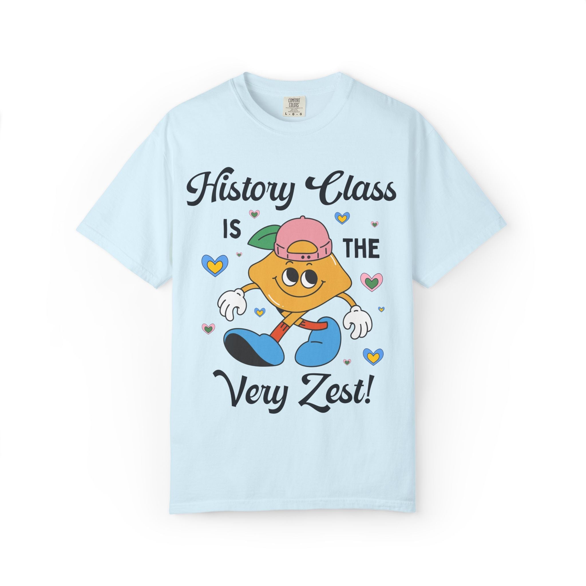 History Class is The Very Zest: Matching Teacher T-Shirt for Meet the Teacher Night or Back to School - Opal and June