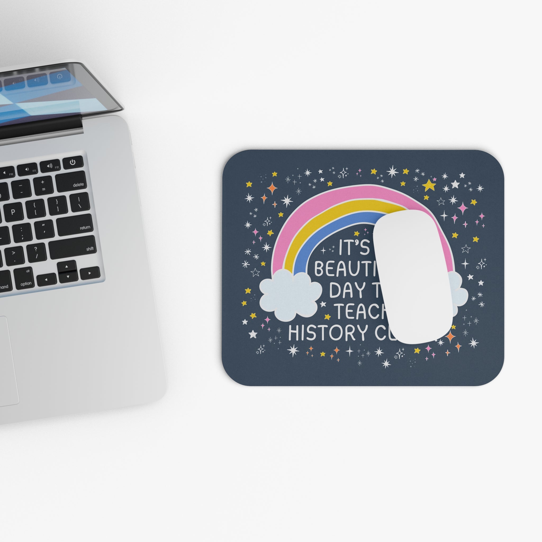 History Teacher Mousepad - Opal and June
