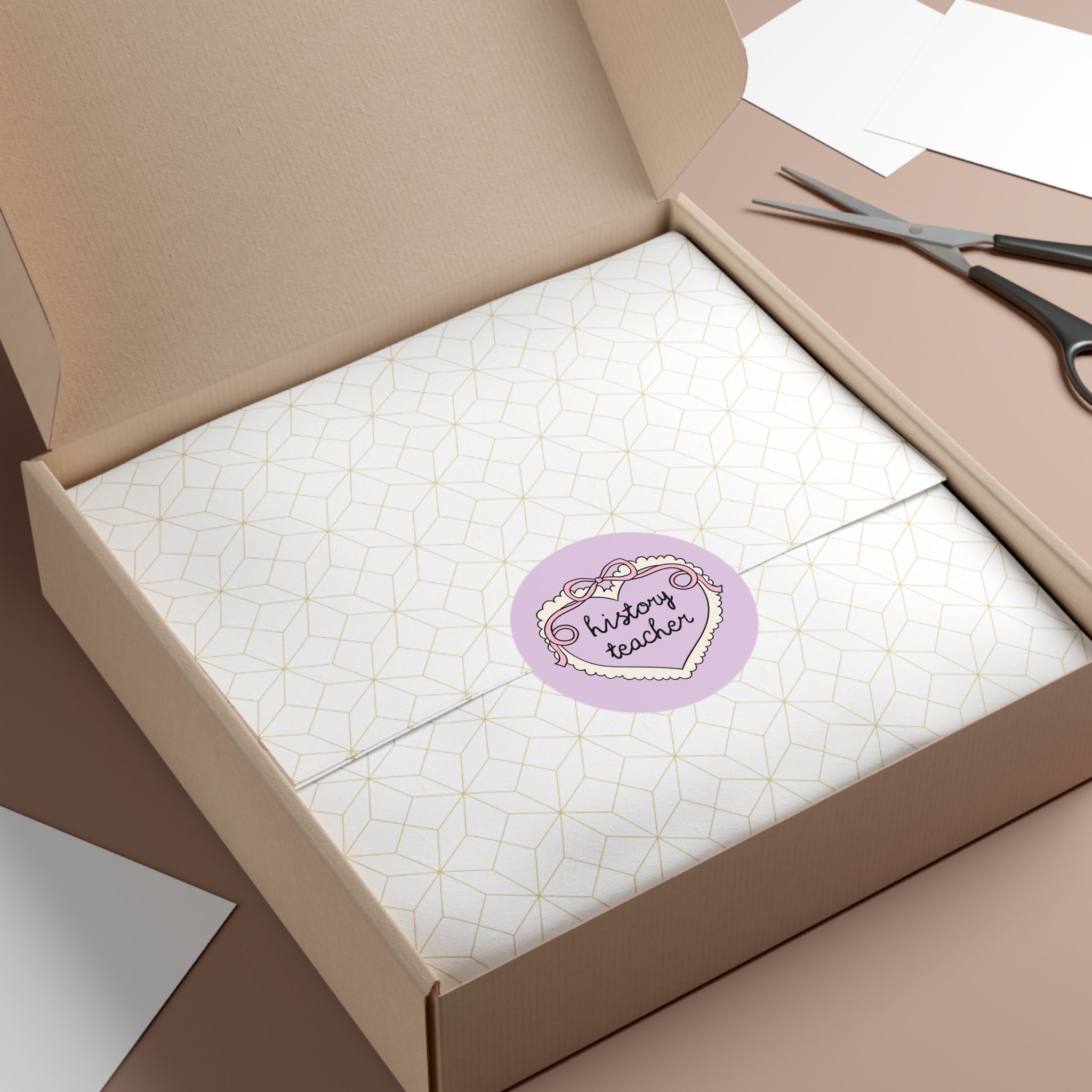 History Teacher Sticker - Opal and June