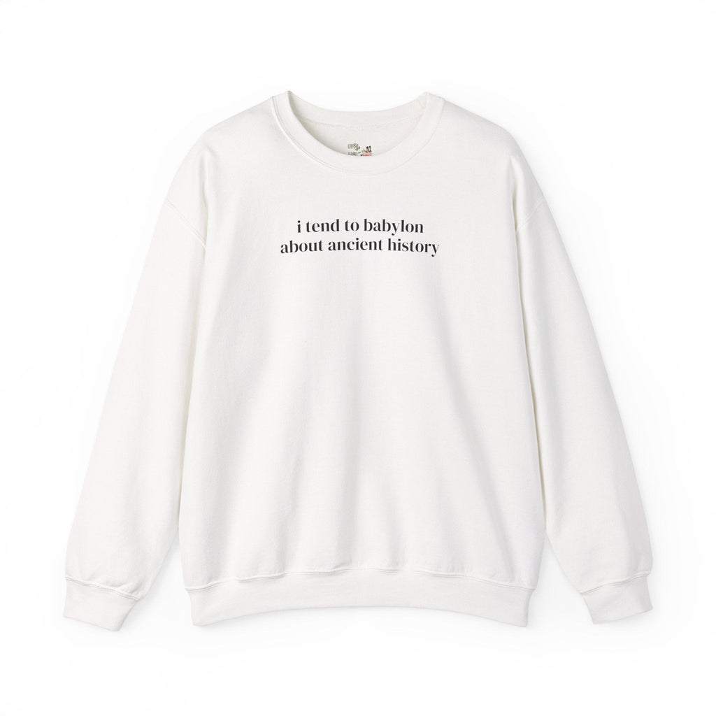 History Teacher Sweatshirt, Social Studies Teacher or History Buff, Funny Saying Ancient History Crewneck for Historian, History Major Gift - Opal and June