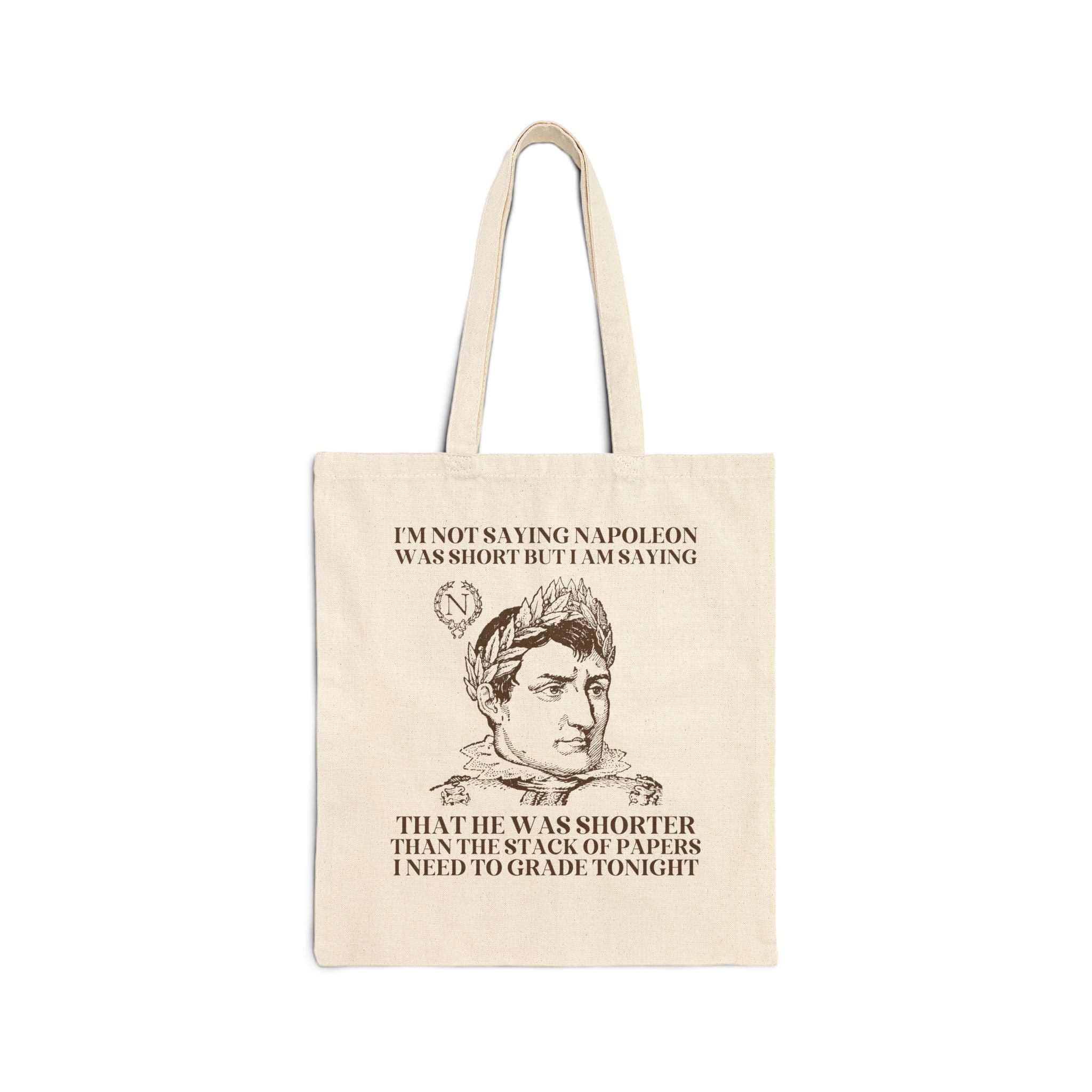 History Teacher Tote Bag: Grading Papers - Opal and June