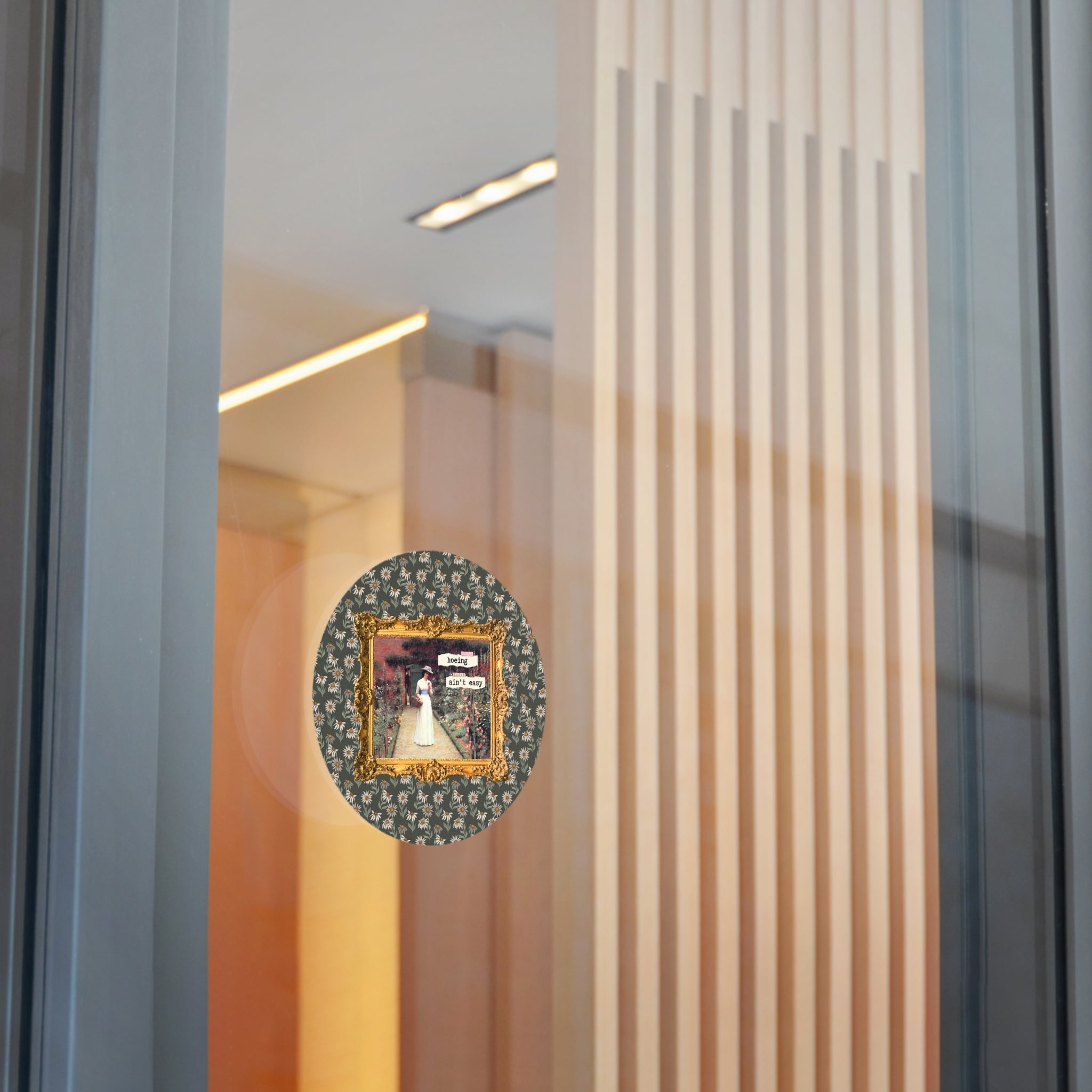 Hoeing Ain't Easy Sticker - Opal and June