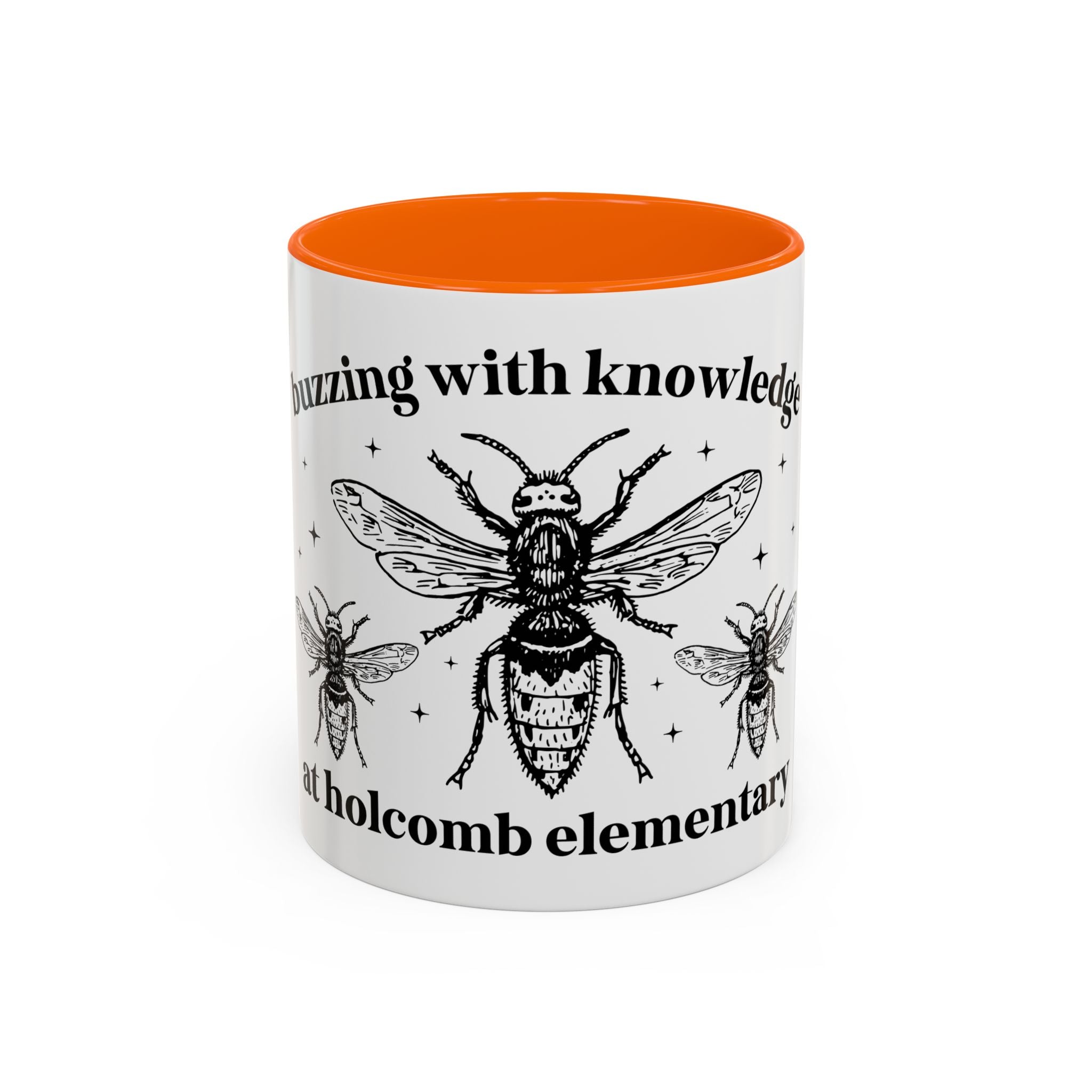 Holcomb Elementary School Coffee Mug: Buzzing with Knowledge - Opal and June