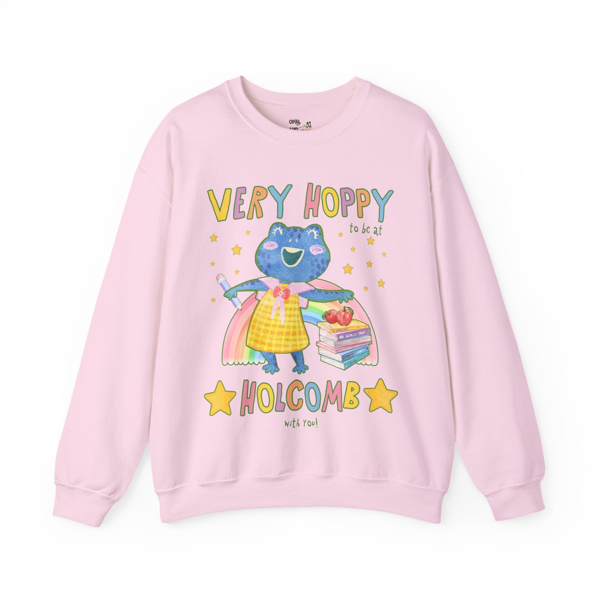 Holcomb Elementary School Sweatshirt: Very Hoppy - Opal and June