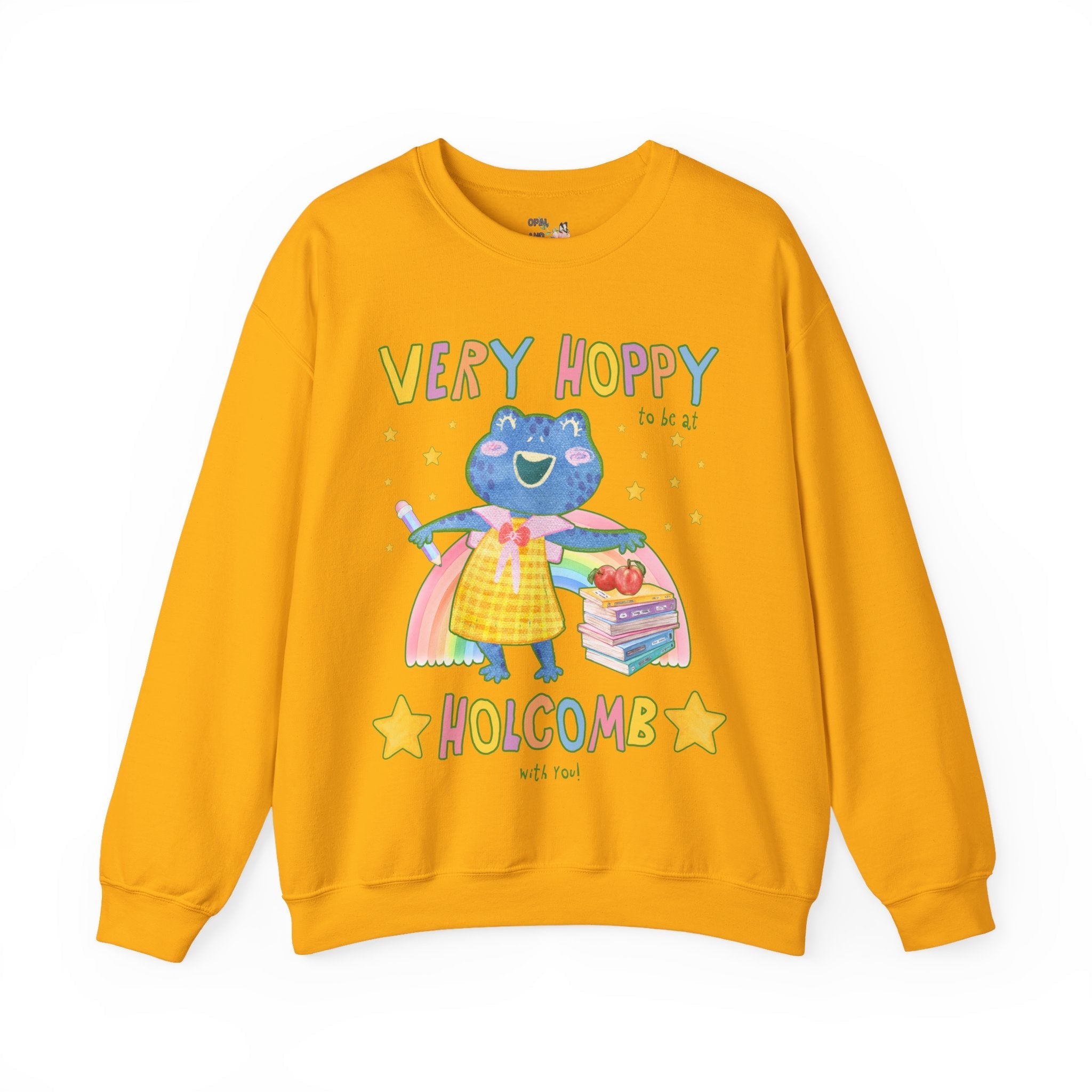 Holcomb Elementary School Sweatshirt: Very Hoppy - Opal and June