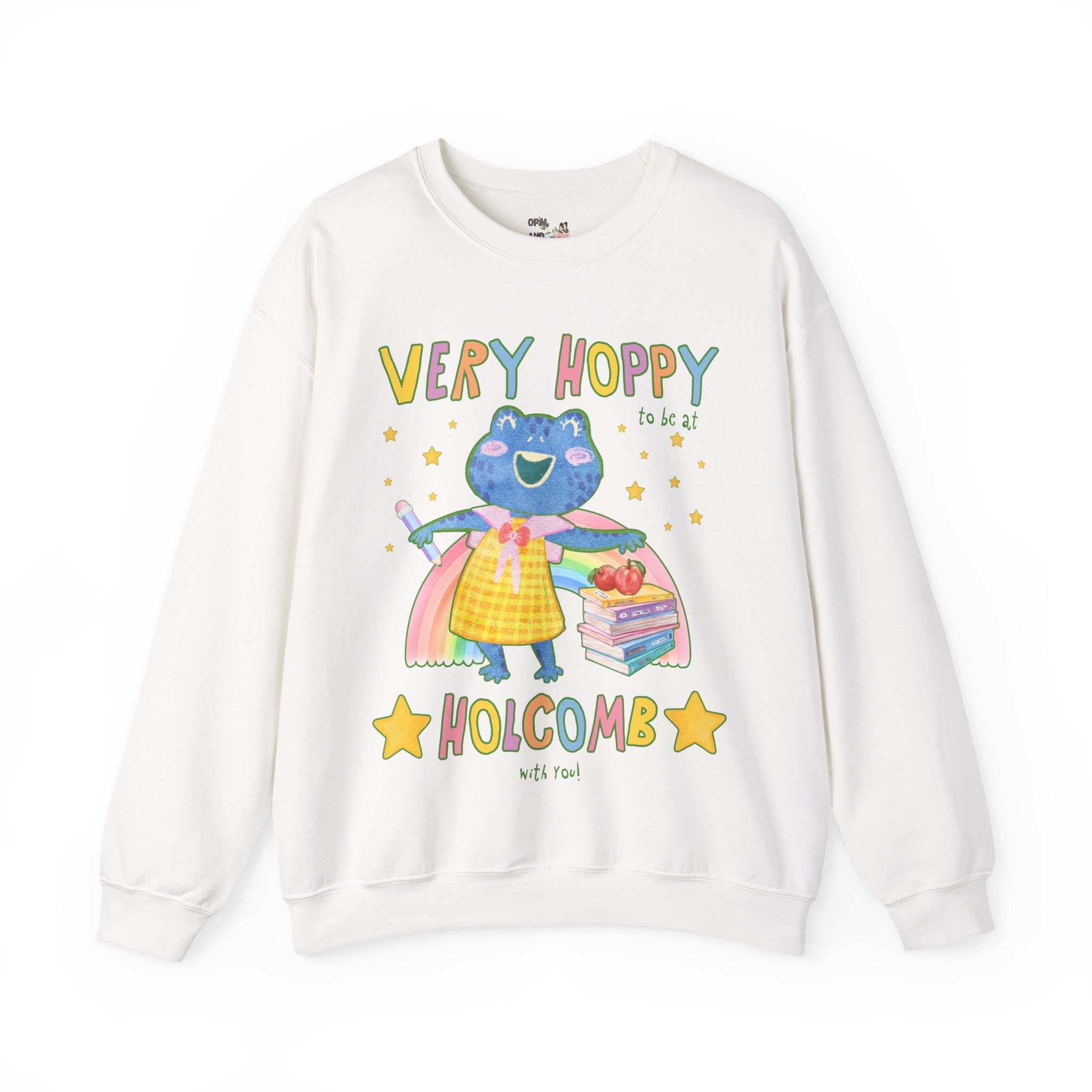 Holcomb Elementary School Sweatshirt: Very Hoppy - Opal and June